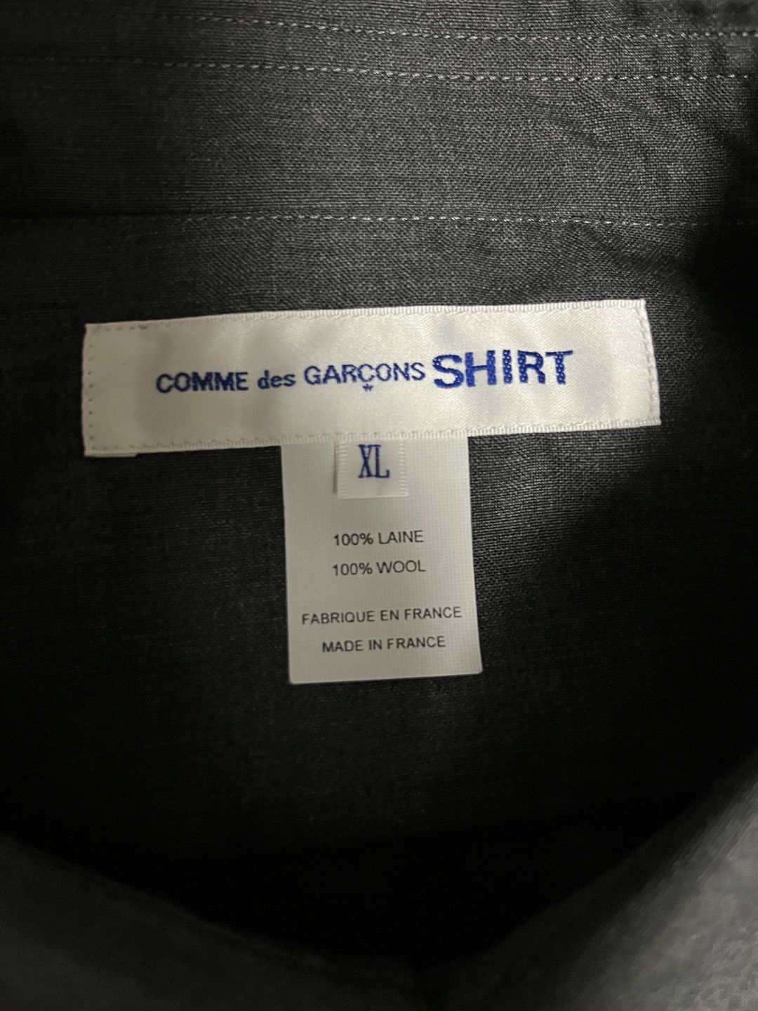 Comme des Garcons SHIRT Comme des garcons classic woven shirt Size US XL / EU 56 / 4 - 8 Thumbnail