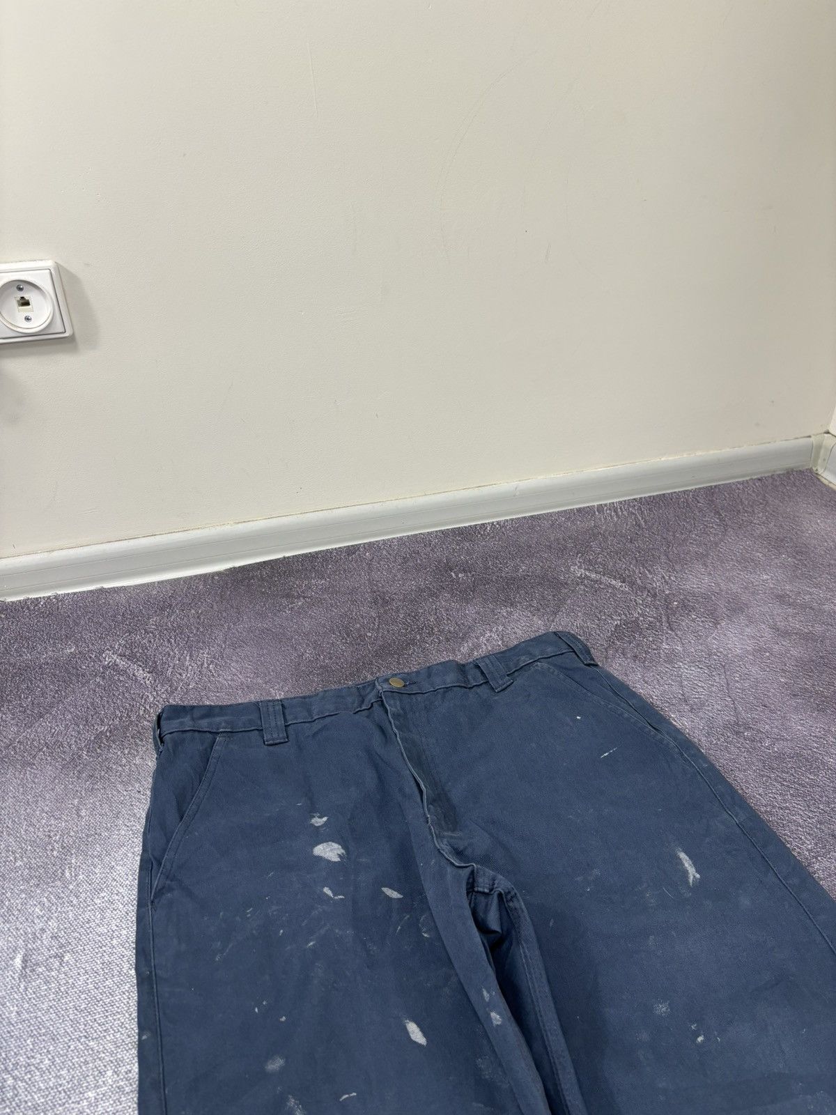 Carhartt Vintage Carhartt Y2K Skate Navy Baggy Blended Twill Pants Size US 38 / EU 54 - 13 Thumbnail