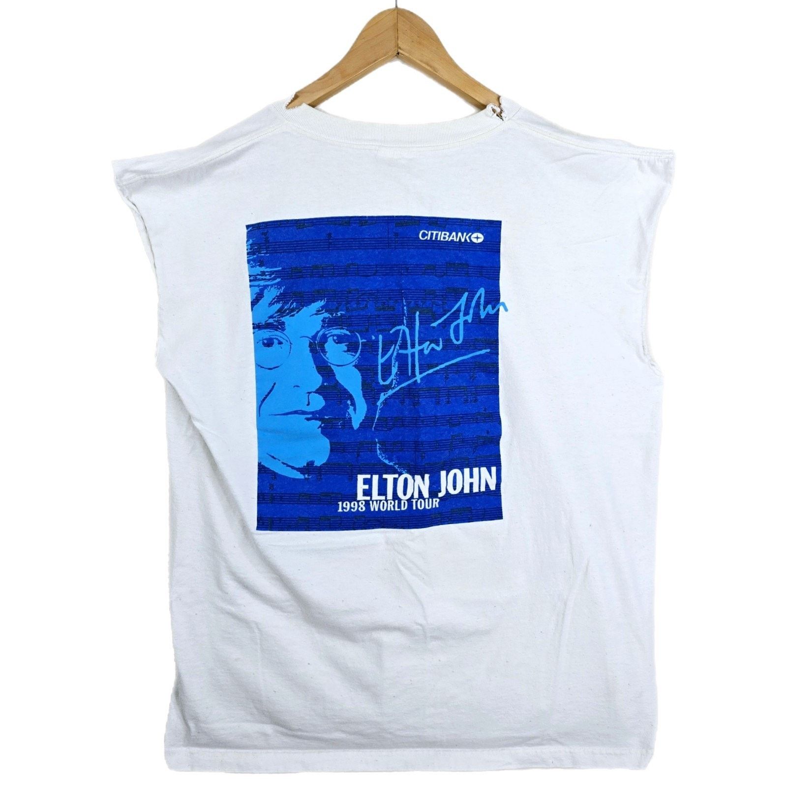 Other Vintage 90s Elton John Shirt XL 1998 World Tour Chopped Size US XL / EU 56 / 4 - 1 Thumbnail