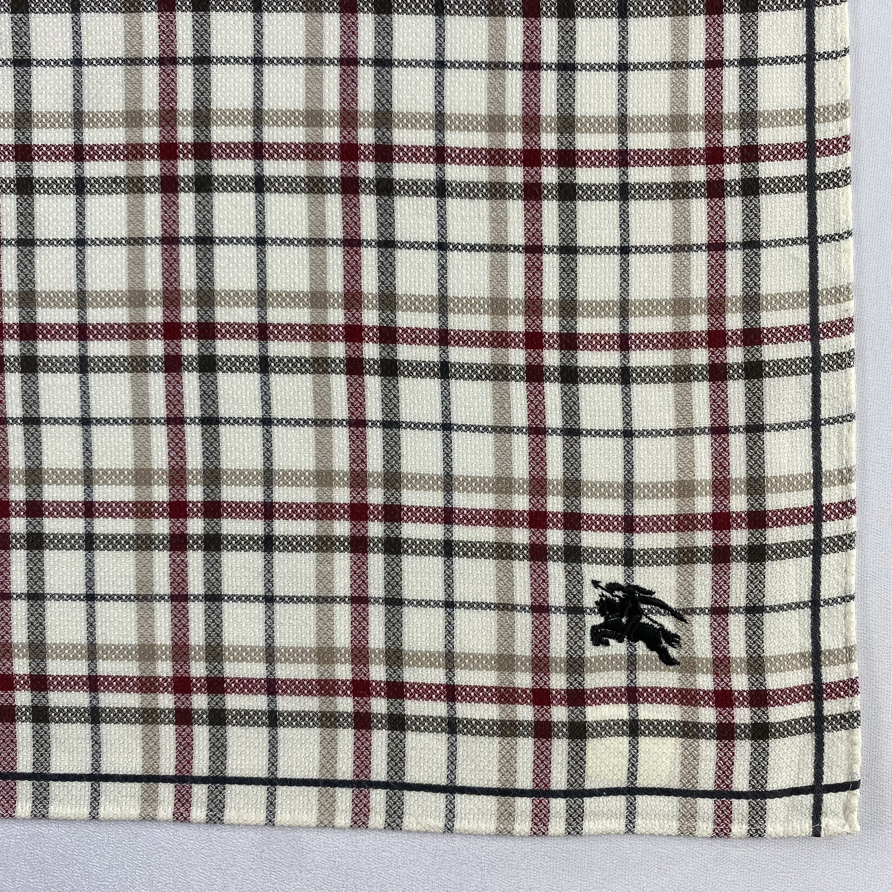Burberry × Vintage Burberry Handkerchief / Neckerchief / Bandana-P1654 Size ONE SIZE - 3 Thumbnail
