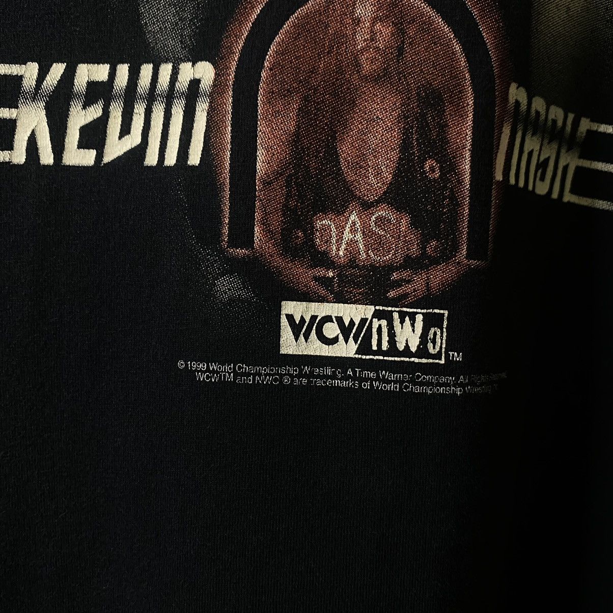 WCW/nWo Vintage 1999 WCW Kevin Nash Big Sexy Wrestling Tee Size US L / EU 52-54 / 3 - 3 Thumbnail