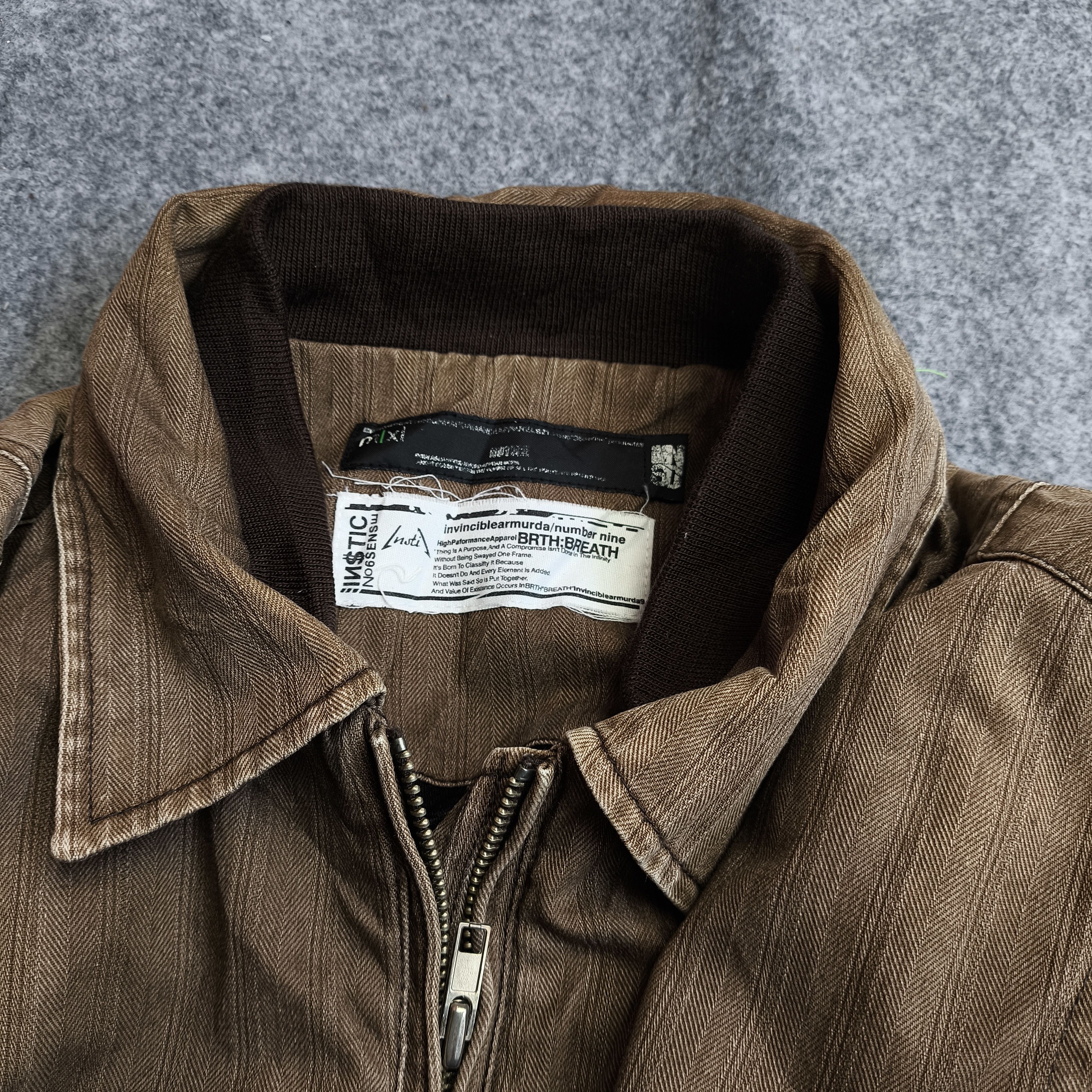Number (N)ine Number nine breath brth invicible armurda canvas jacket Size US L / EU 52-54 / 3 - 6 Thumbnail