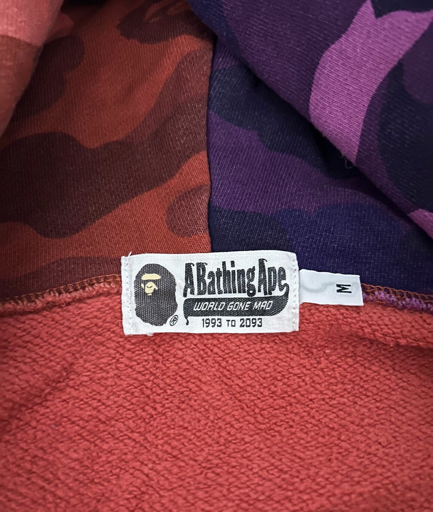 Bape Color Camo Crazy Shark Full Zip Hoodie Size US M / EU 48-50 / 2 - 2 Thumbnail