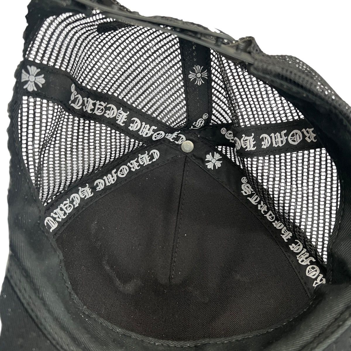 Chrome Hearts CHROME HEARTS FOTI Skull Monogram Mesh Cap OS Size ONE SIZE - 9 Thumbnail