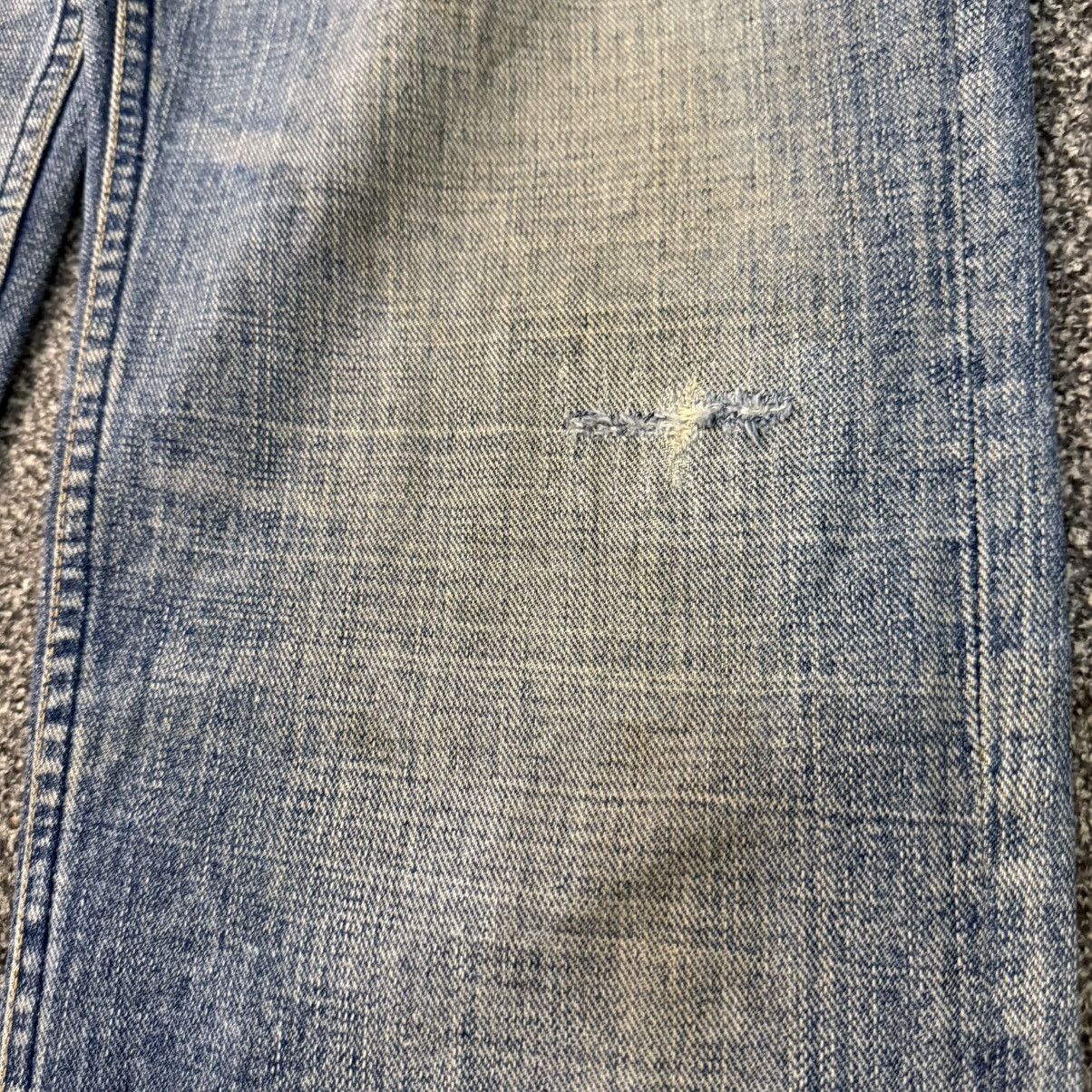 Engineered Garments × Levi's 🔥🇯🇵 90s Japanese Archival Levis Distressed Faded Denim Size US 32 / EU 48 - 12 Thumbnail