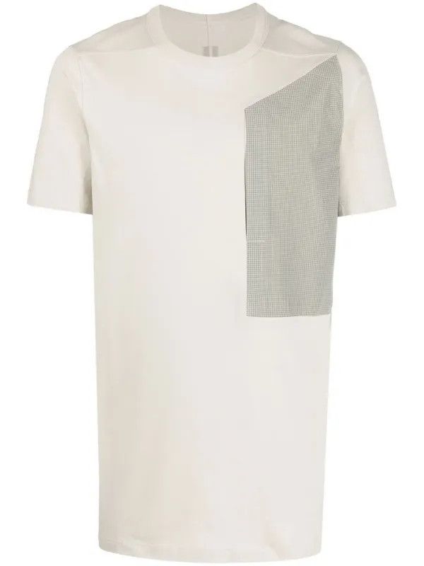 Rick Owens o1y0325 Crewneck T-Shirt in Beige Size US S / EU 44-46 / 1 - 1 Thumbnail