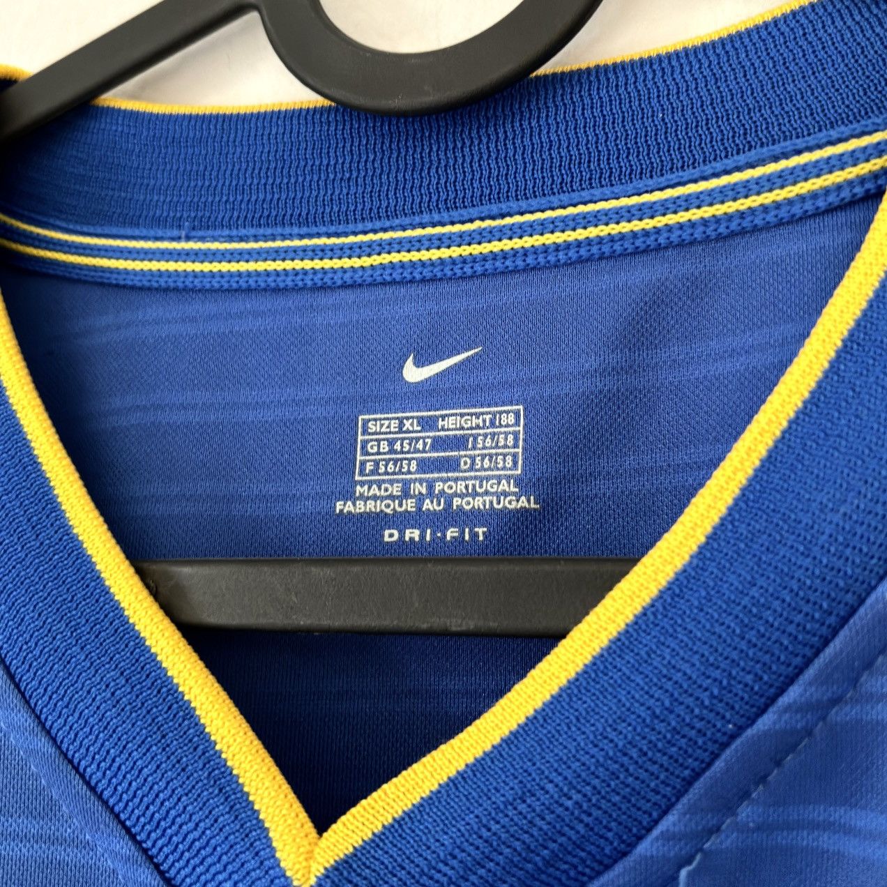 Nike × Vintage 2001 2003 Leeds United Nike Vintage Away Kit Soccer Jersey Size US XL / EU 56 / 4 - 6 Thumbnail