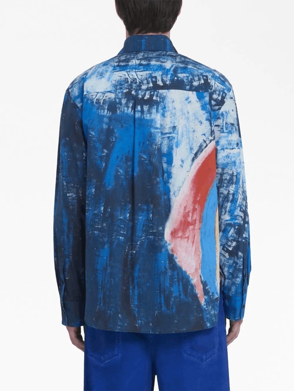 Other Print Cotton Shirt in Blue for Men – Stylish & Comfortable Size US S / EU 44-46 / 1 - 4 Thumbnail