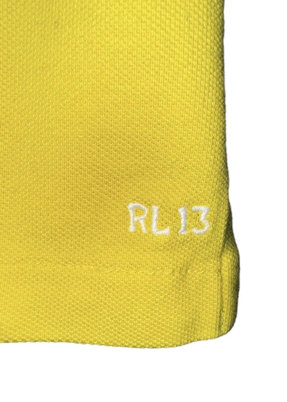 Polo Ralph Lauren Vintage Polo Ralph Lauren Dew Yellow Big Pony Polo Shirt XL Size US XL / EU 56 / 4 - 4 Thumbnail