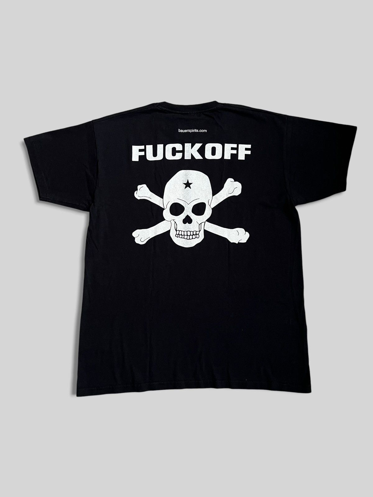 Vintage Y2k Vintage tee Skull print 'FvCK OFF' mastermind punk style Size US M / EU 48-50 / 2 - 1 Thumbnail