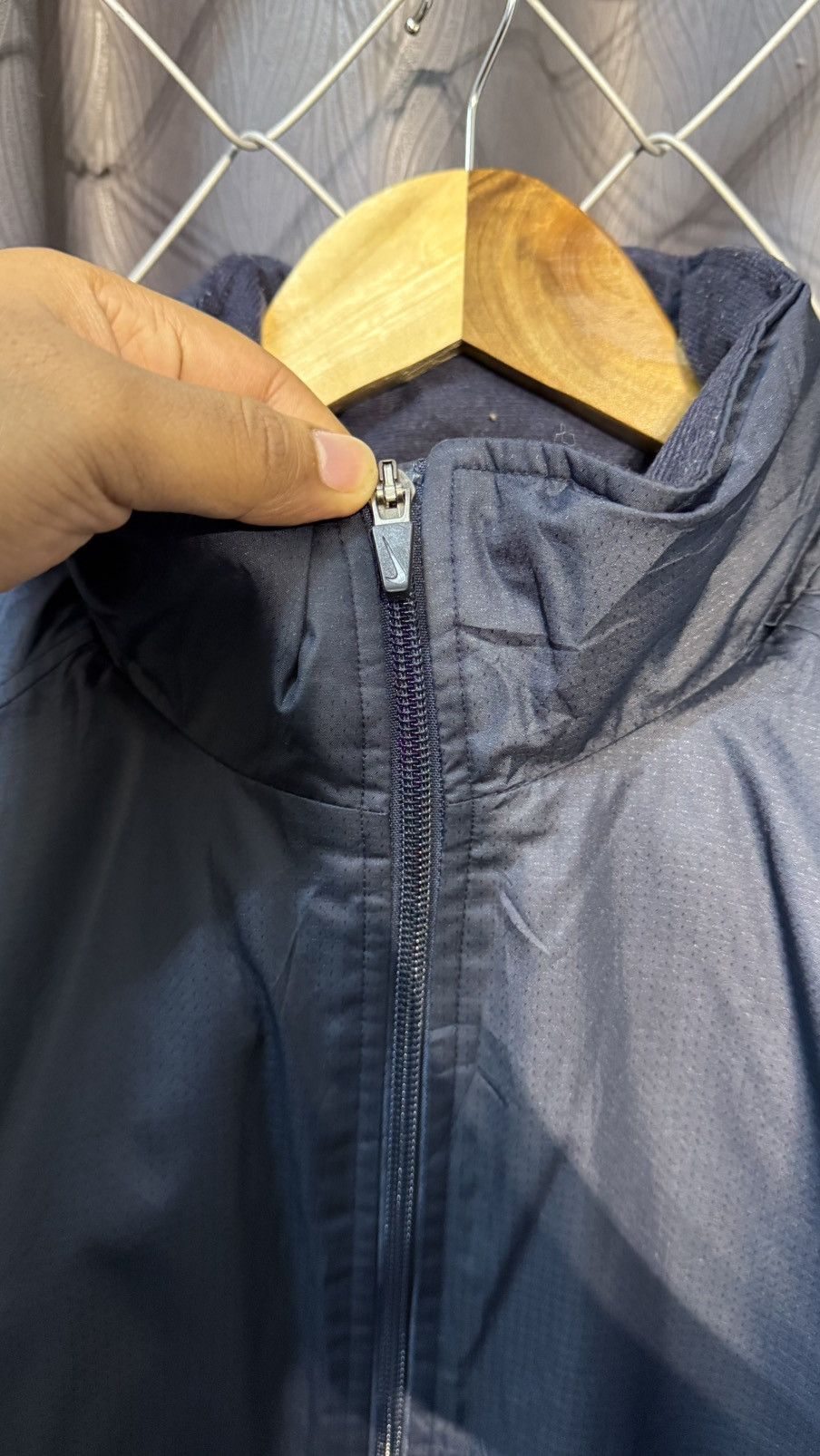 Nike Y2K NIKE OUTERWEAR WINDBREAKER Size US L / EU 52-54 / 3 - 6 Thumbnail