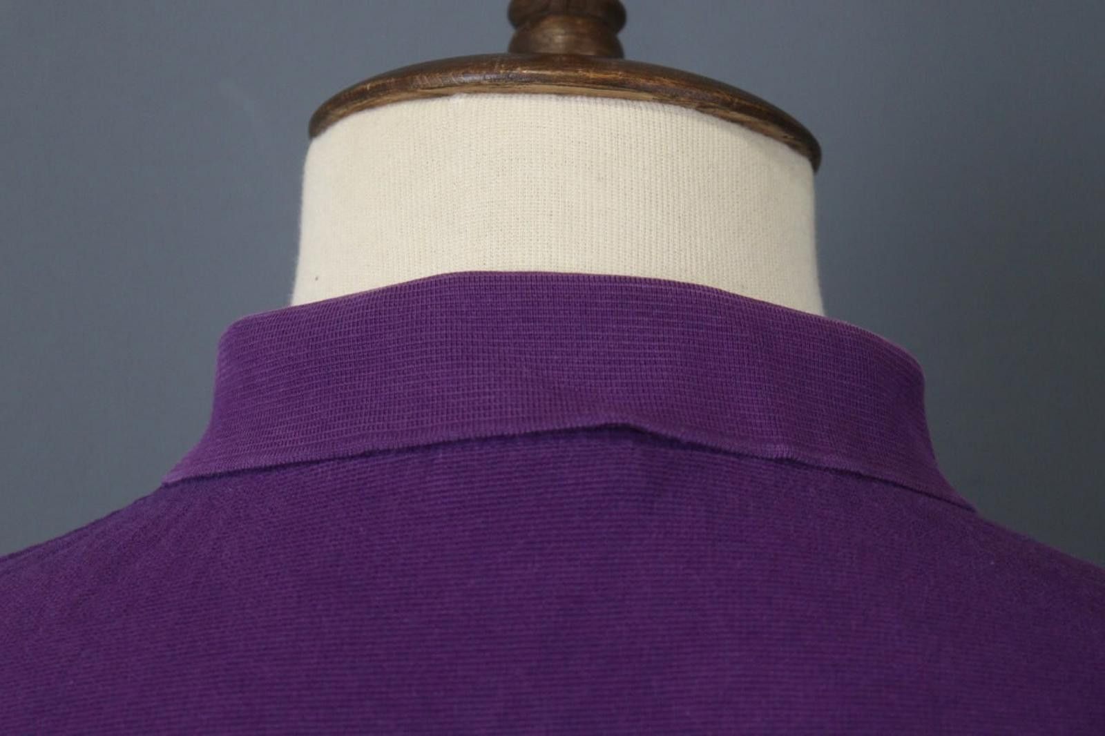 Lacoste Lacoste Purple 100% Cotton Collared Polo Shirt Size 8 Size US M / EU 48-50 / 2 - 11 Thumbnail