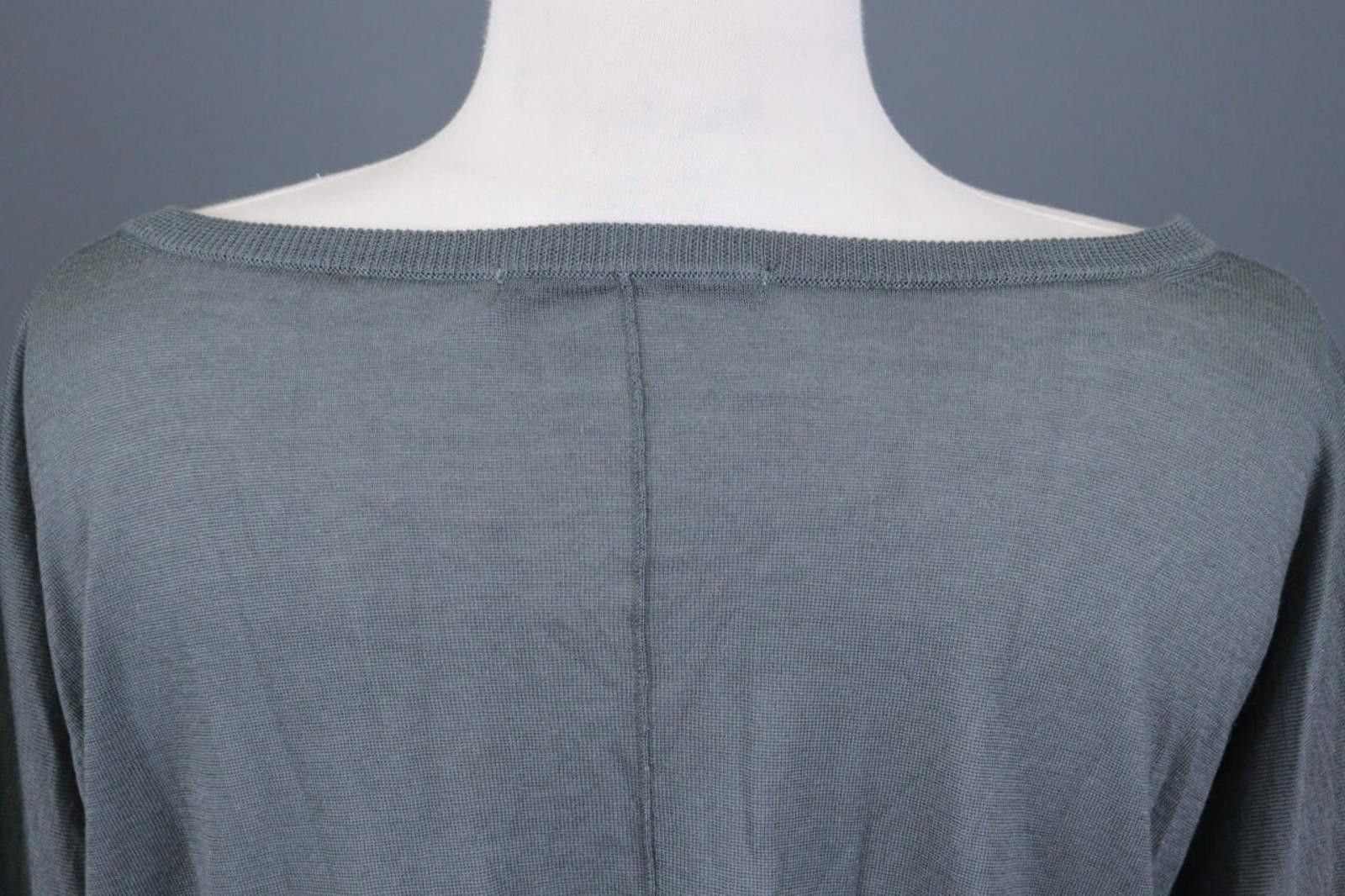 Designer Transit Par Such Gray Top Tunic Blouse Size 3 Size M / US 6-8 / IT 42-44 - 12 Thumbnail