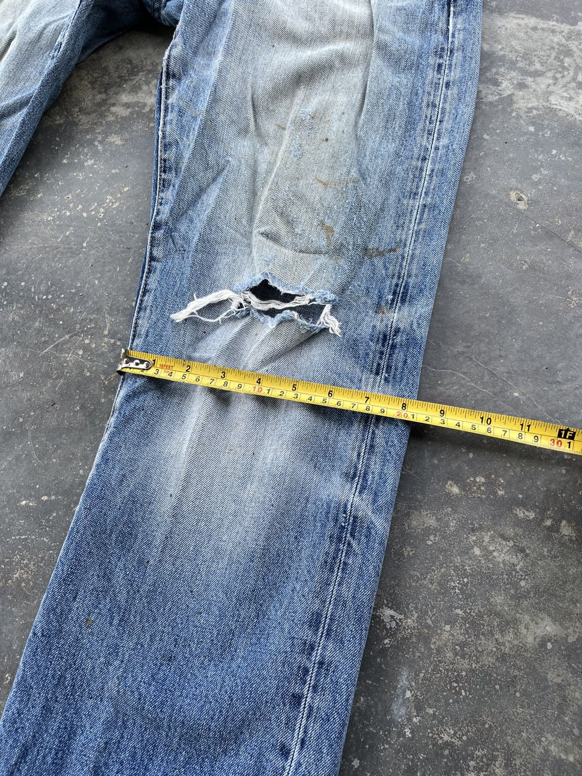 Prps × Vintage Prps Trashed Denim Size US 34 / EU 50 - 12 Thumbnail