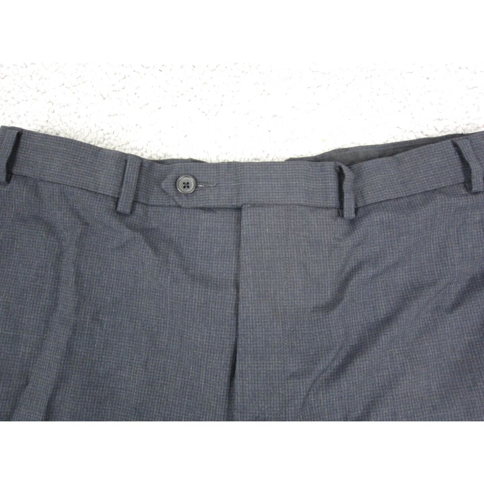 Brooks Brothers Brooks Brothers Pants Mens W36 L30 Black 346 Madison Fit 100% Wool Dress Formal Size US 36 / EU 52 - 5 Thumbnail