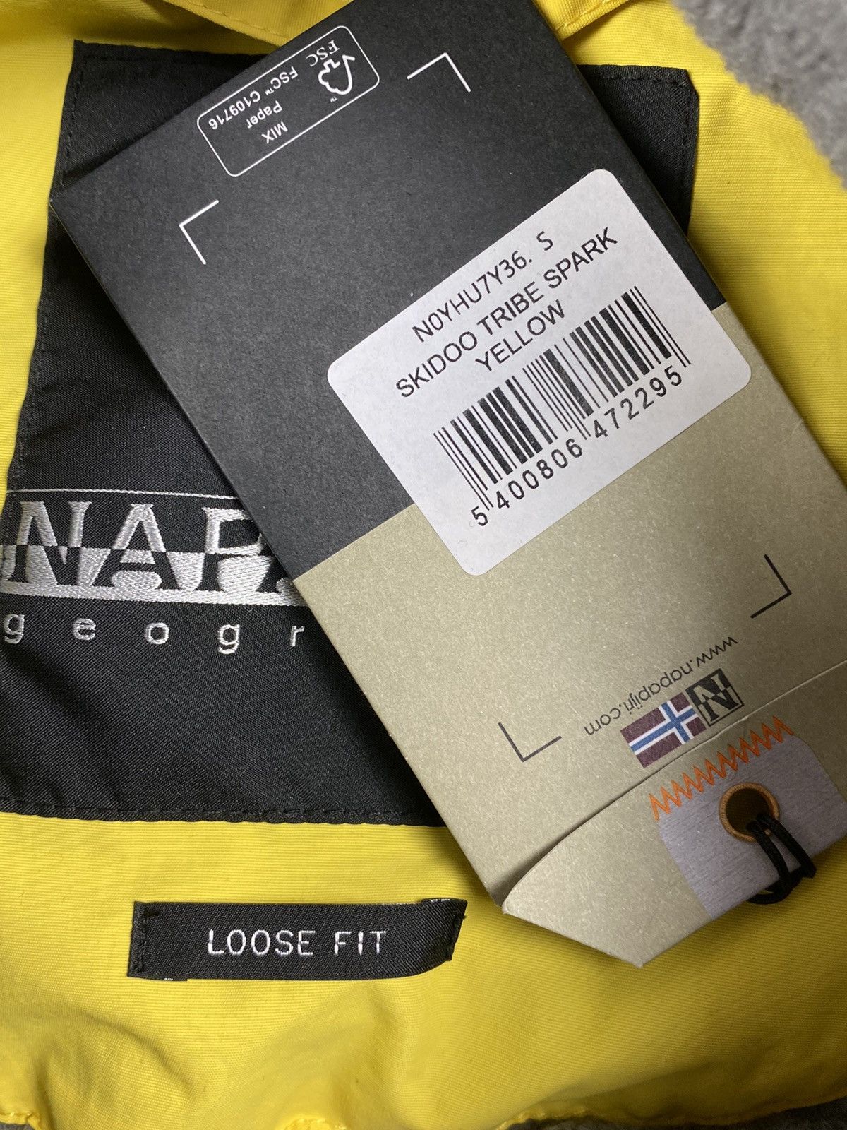 Napapijri NEW Napapijri Skidoo Outdoor Anorak Jacket Size S Size US S / EU 44-46 / 1 - 14 Thumbnail