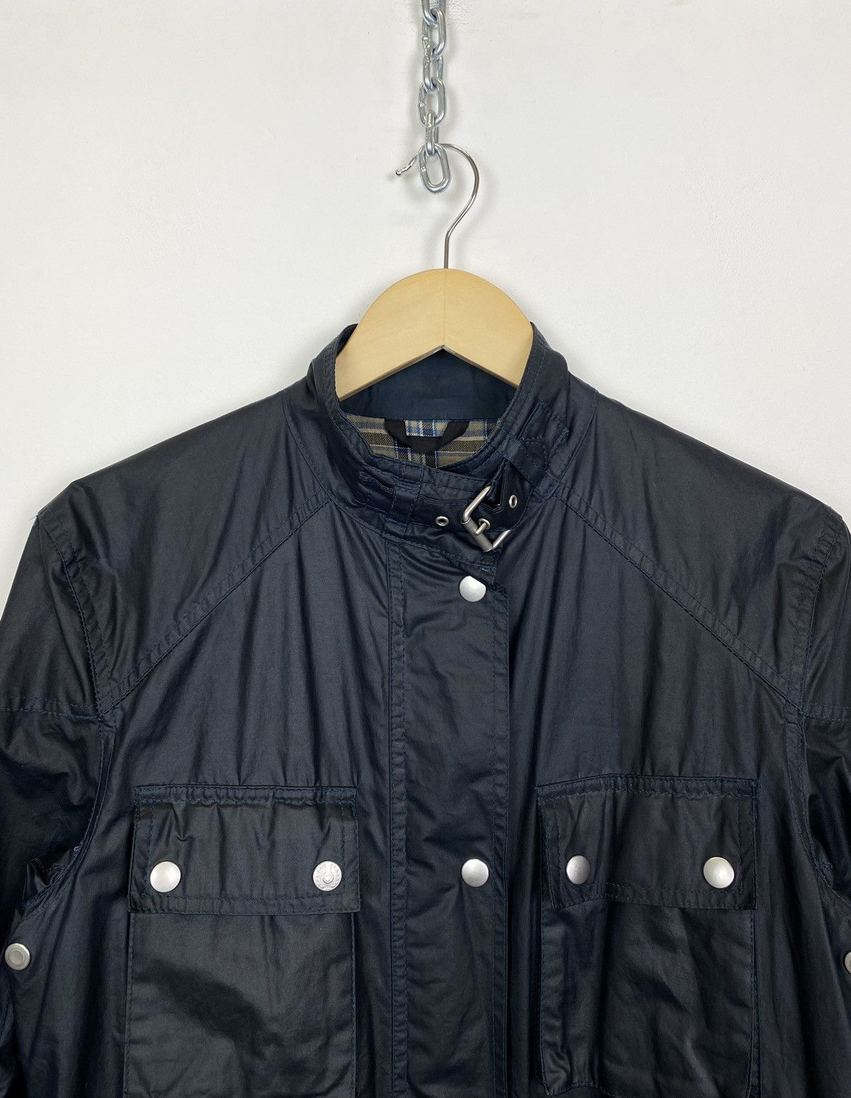 Belstaff Vintage BELSTAFF GOLD LABEL Full Zip Motorycle Jacket Sz 44 Size M / US 6-8 / IT 42-44 - 2 Thumbnail