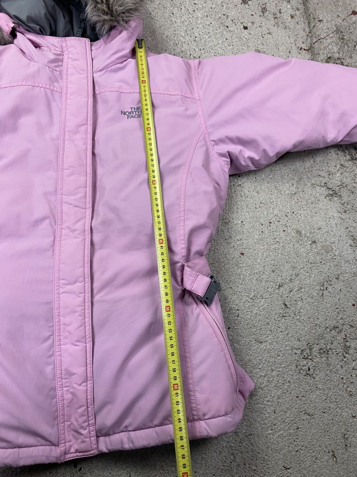 The North Face The north face puffer pink jacket with faux fur hood Size M / US 6-8 / IT 42-44 - 17 Thumbnail
