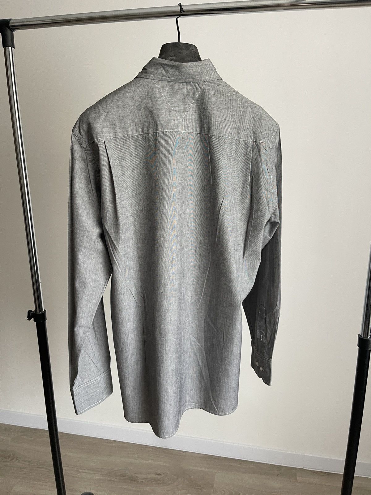 Tommy Hilfiger Tommy Hilfiger Micro-Gingham Custom Fit Shirt L-XL Size US L / EU 52-54 / 3 - 5 Thumbnail