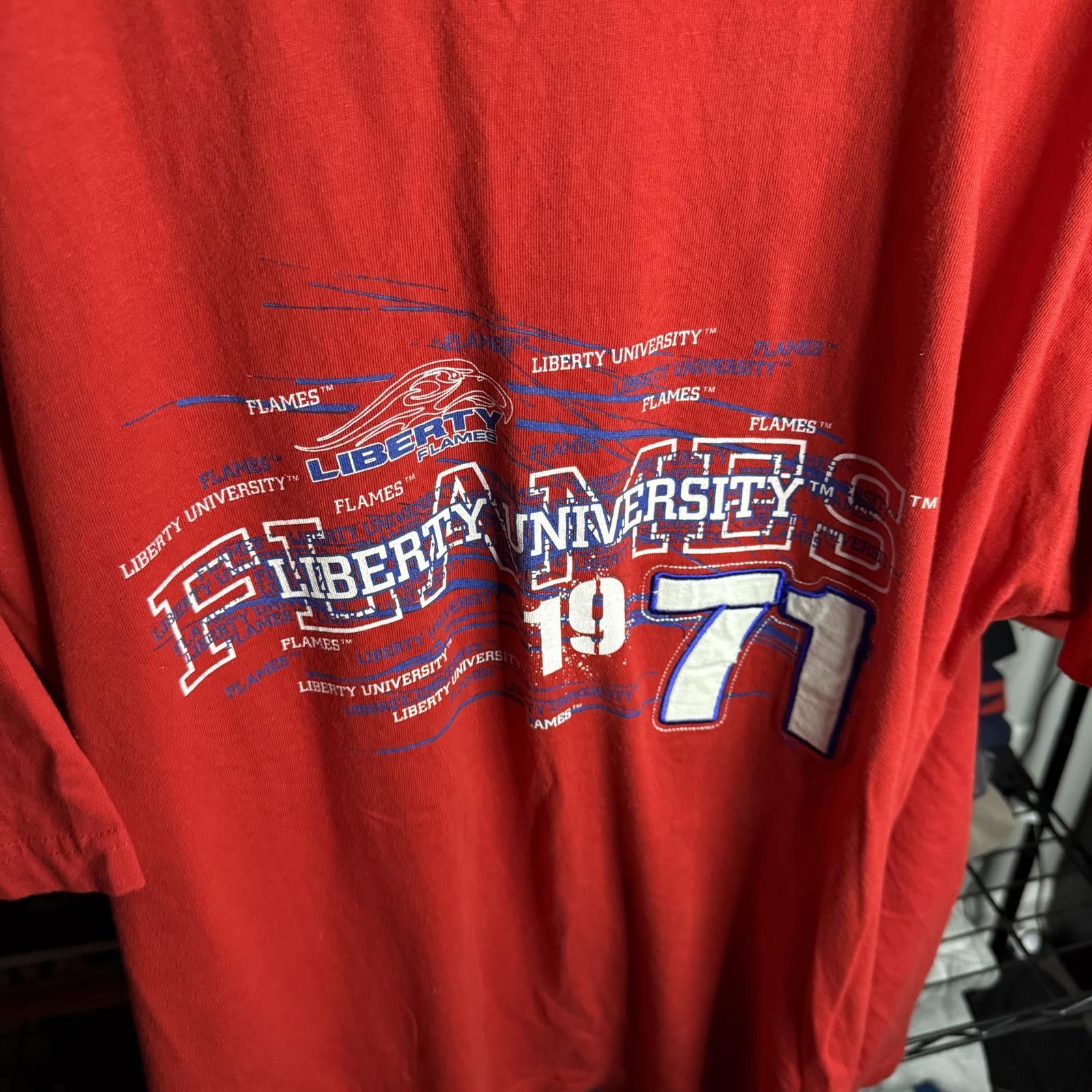 Pro Player Liberty University Flames T-shirt Size US XXL / EU 58 / 5 - 4 Thumbnail