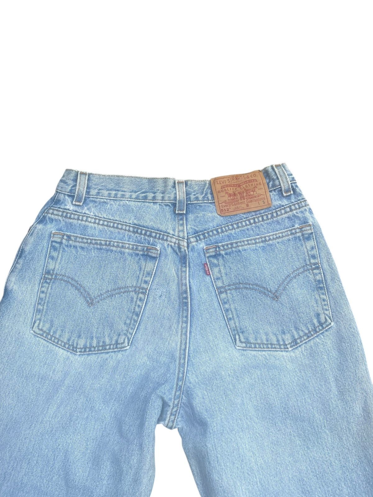 Levi's Vintage Levis 512 Faded Denim Size US 30 / EU 46 - 6 Thumbnail