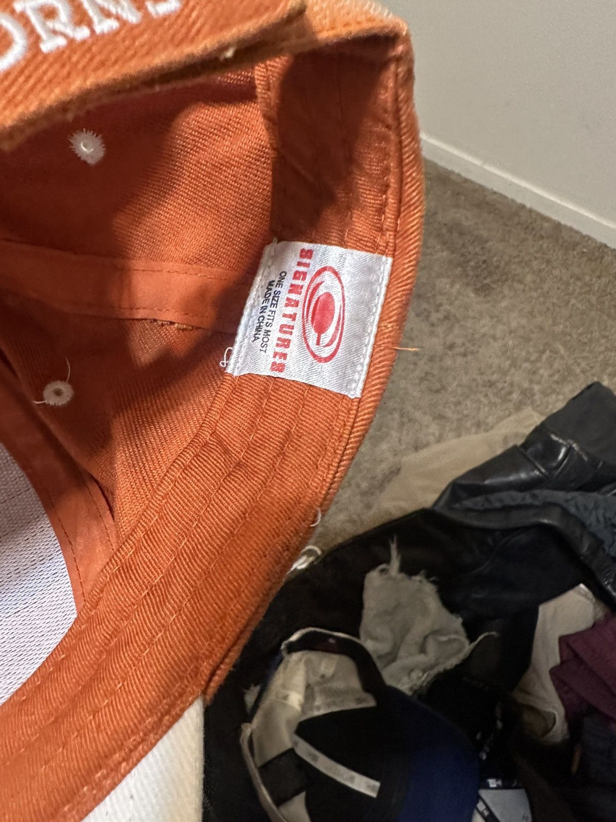 NCAA Vintage NCAA Texas Longhorns “burnt orange” hat 90s Size ONE SIZE - 8 Thumbnail