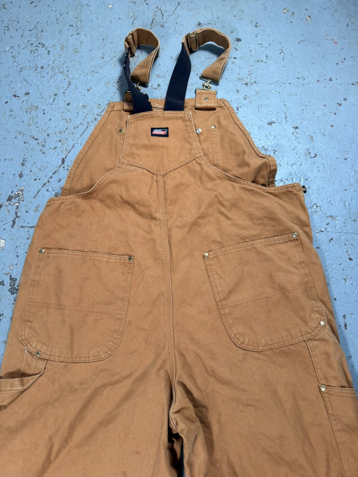 Dickies Vintage Faded Dickies Beige Overalls Size US 38 / EU 54 - 7 Thumbnail