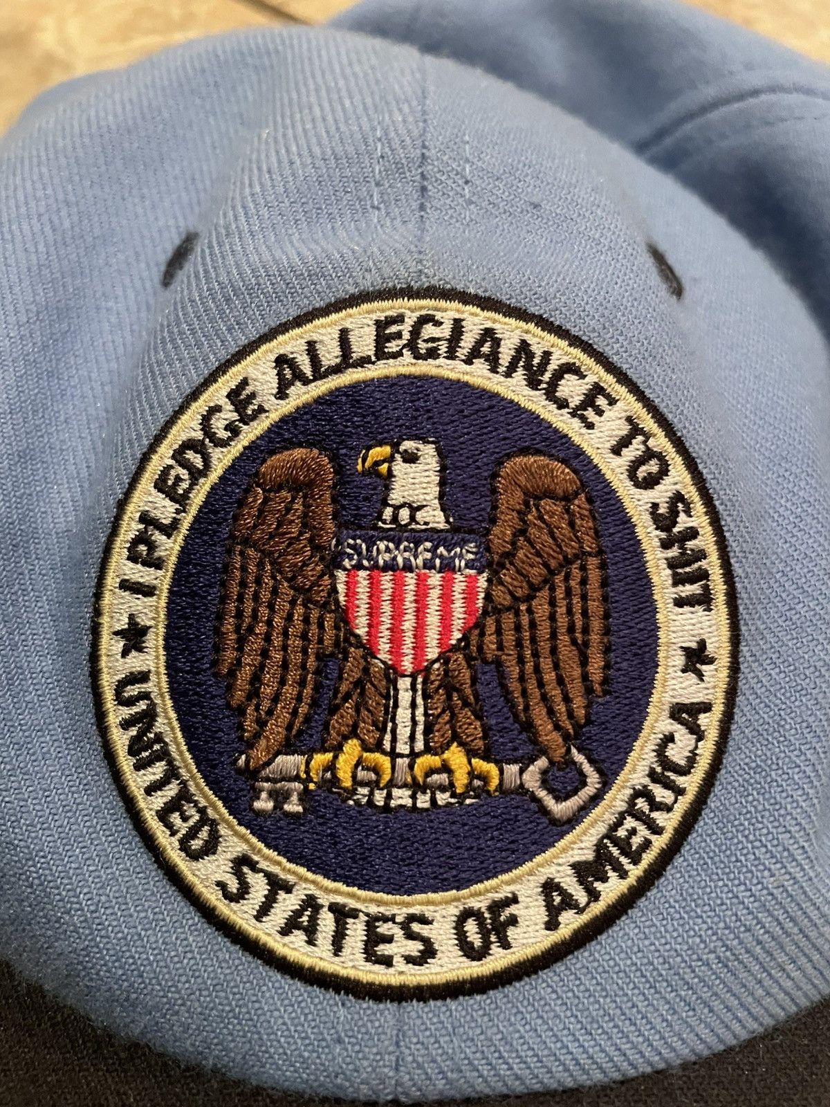 Supreme Supreme Pledge Allegiance Hat Size ONE SIZE - 2 Thumbnail