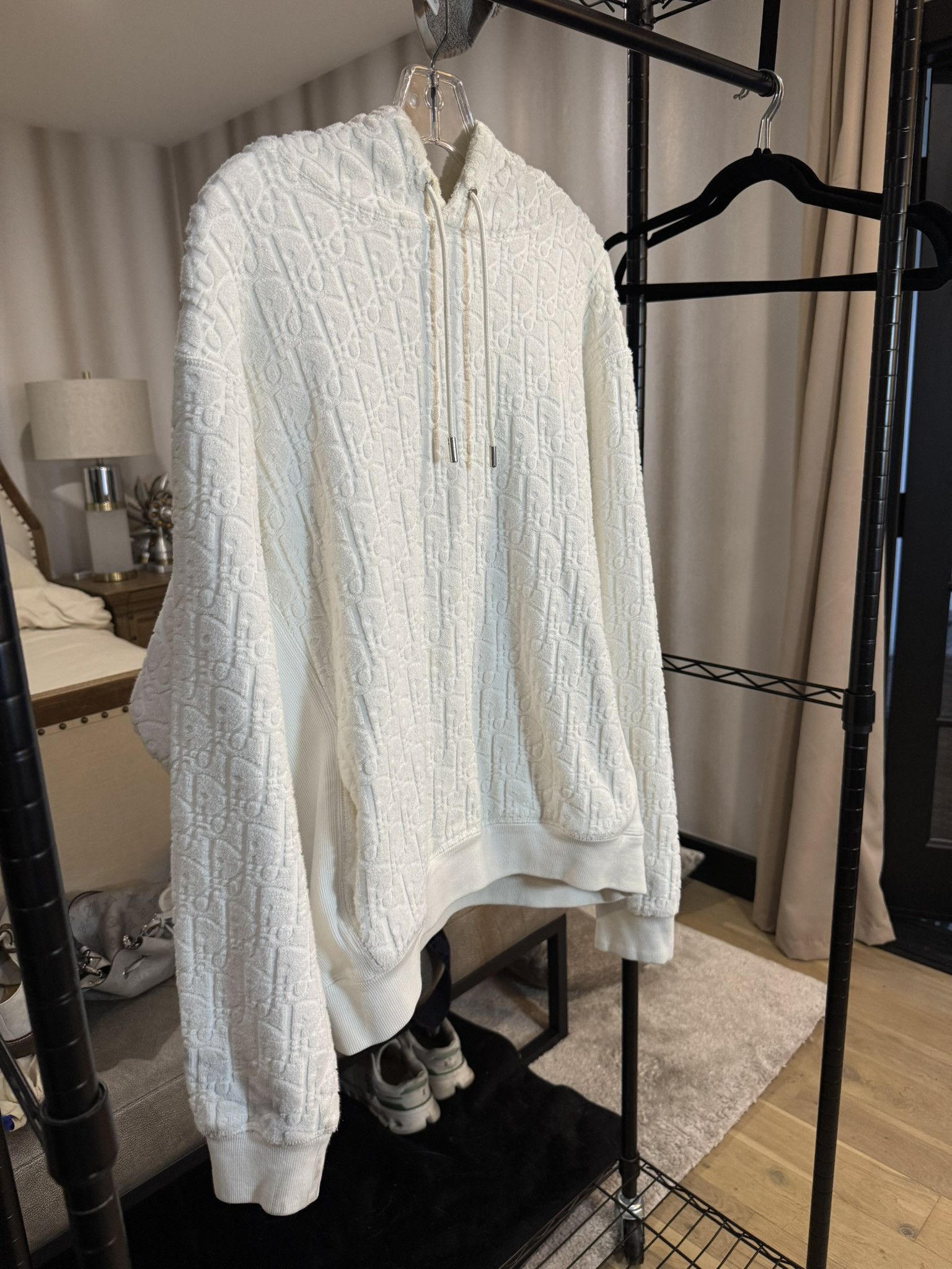 Dior Dior Oblique French Terry Hoodie Size US XL / EU 56 / 4 - 2 Thumbnail