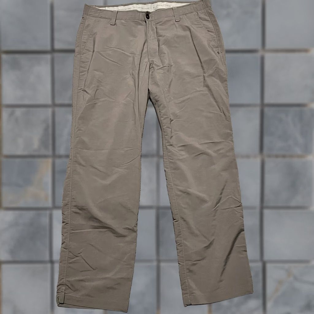 Under Armour Under Armour Pants Mens 40 X32 Gray Golf Performance Straight Leg Size US 40 / EU 56 - 1 Thumbnail