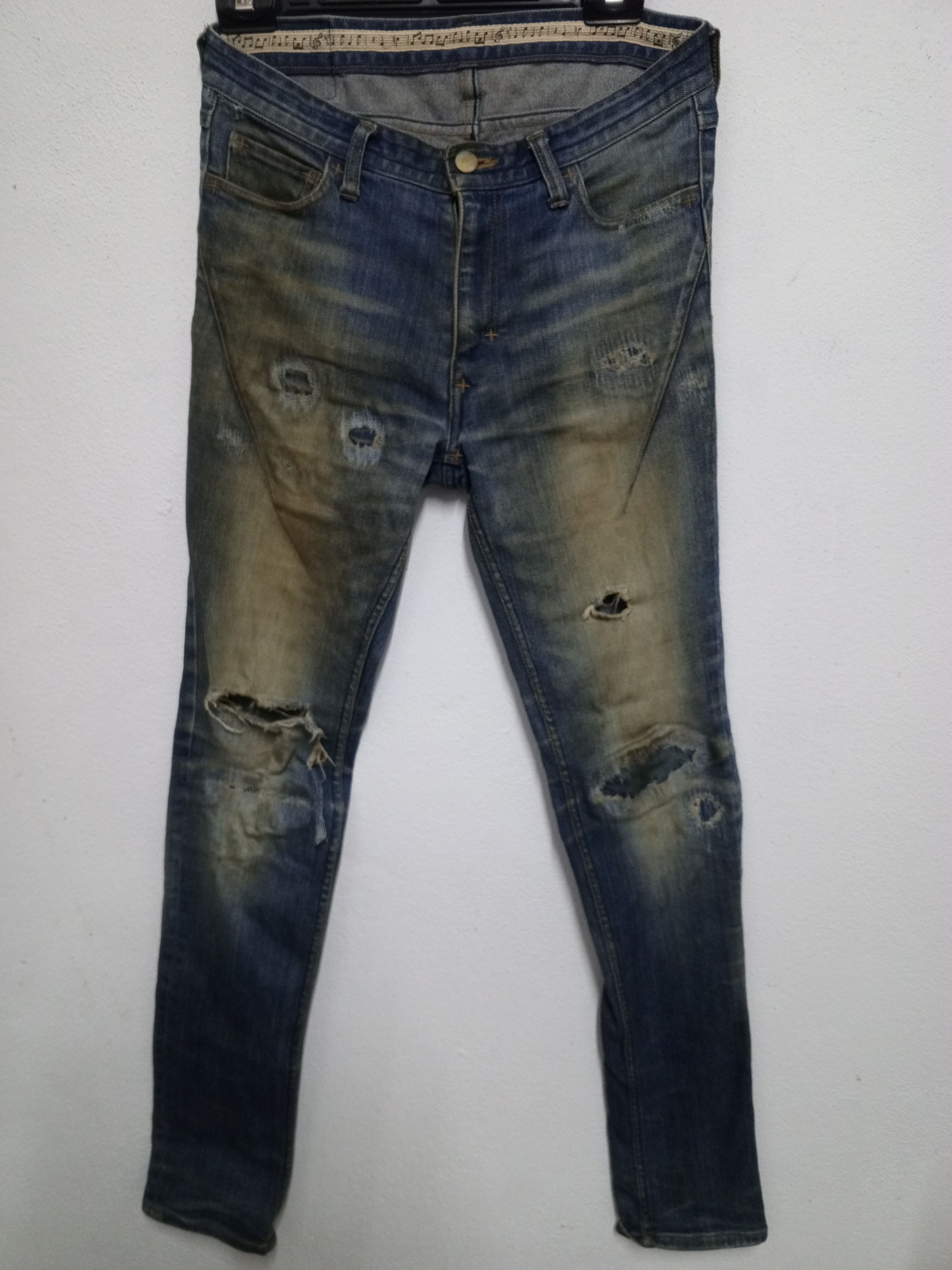 Number (N)ine {💥rare💥} number(n)ine studio jeans Size US 30 / EU 46 - 1 Thumbnail