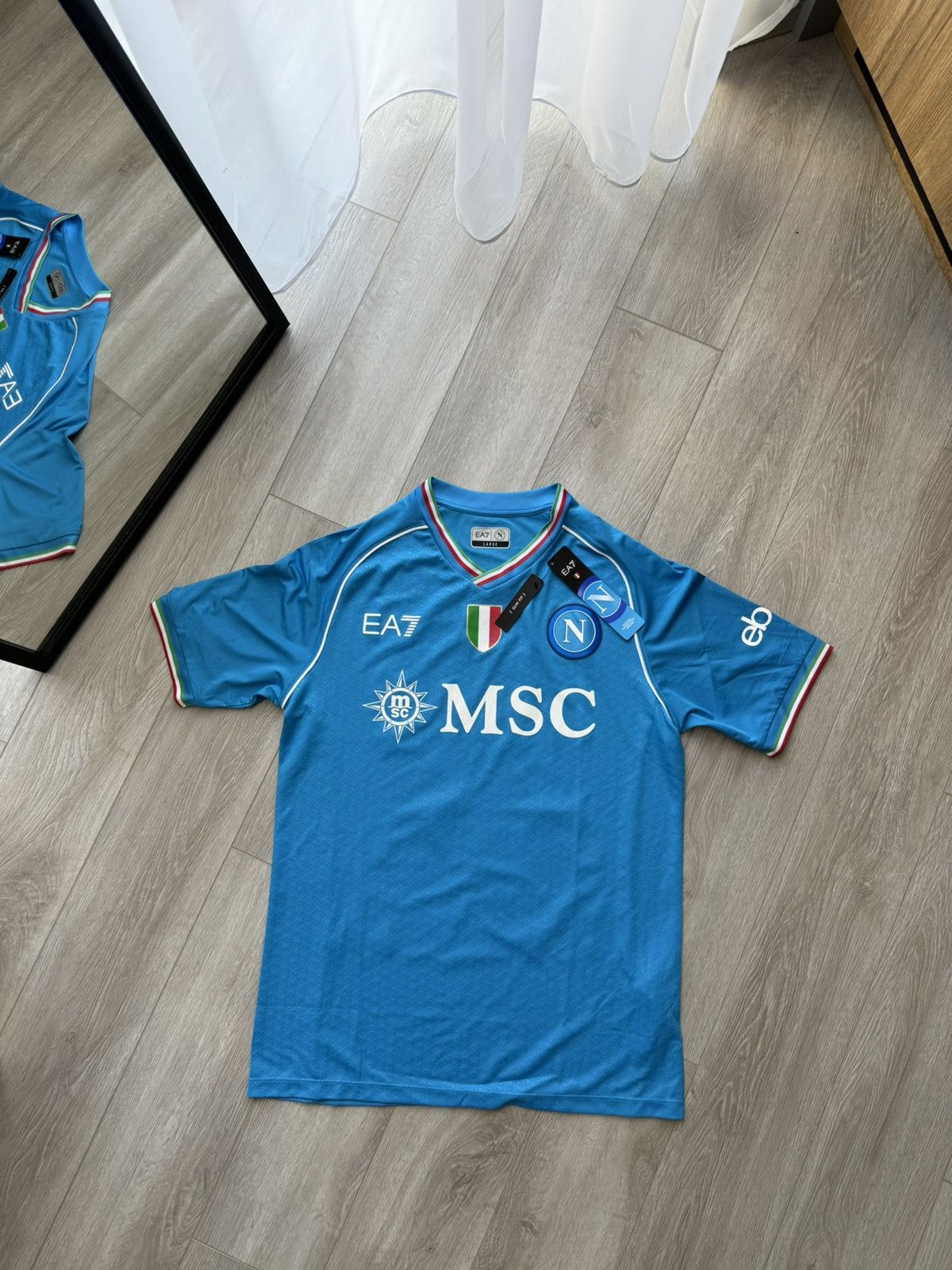 Emporio Armani Emporio Armani Giovanni Di Lorenzo Napoli Jersey (Maradona) Size US L / EU 52-54 / 3 - 1 Thumbnail