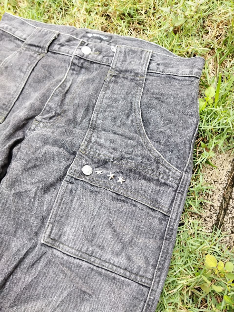 Japanese Brand Root Three Japan 6 Pocket Bushpants Jeans Size US 33 - 6 Thumbnail