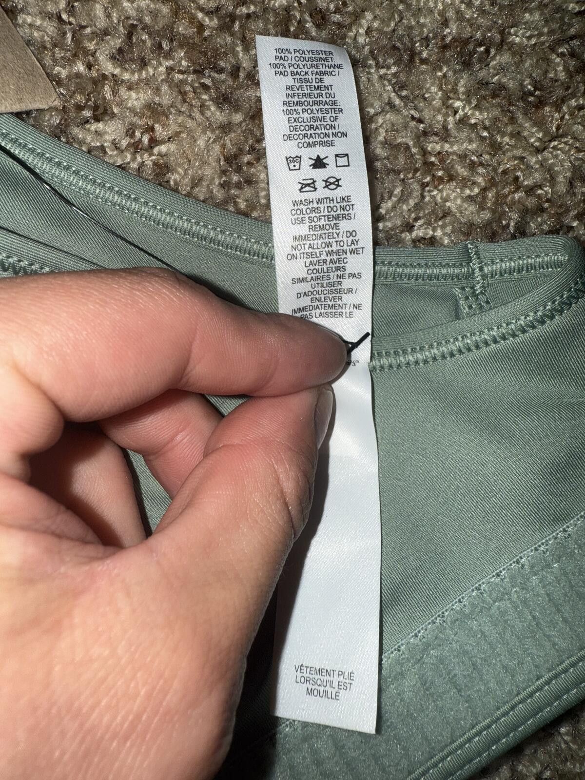 Nike Nike Swoosh Women's Medium-Support 1-Piece Pad Sports Bra Size ONE SIZE - 6 Thumbnail