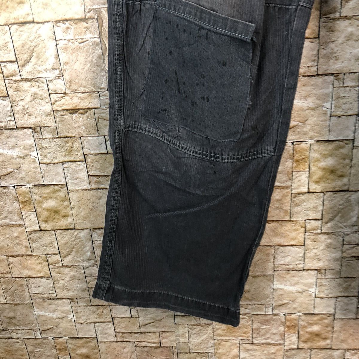 Japanese Brand Dogman Dark Blue Cargo Multipocket Pants #A1028 Size US 32 / EU 48 - 12 Thumbnail