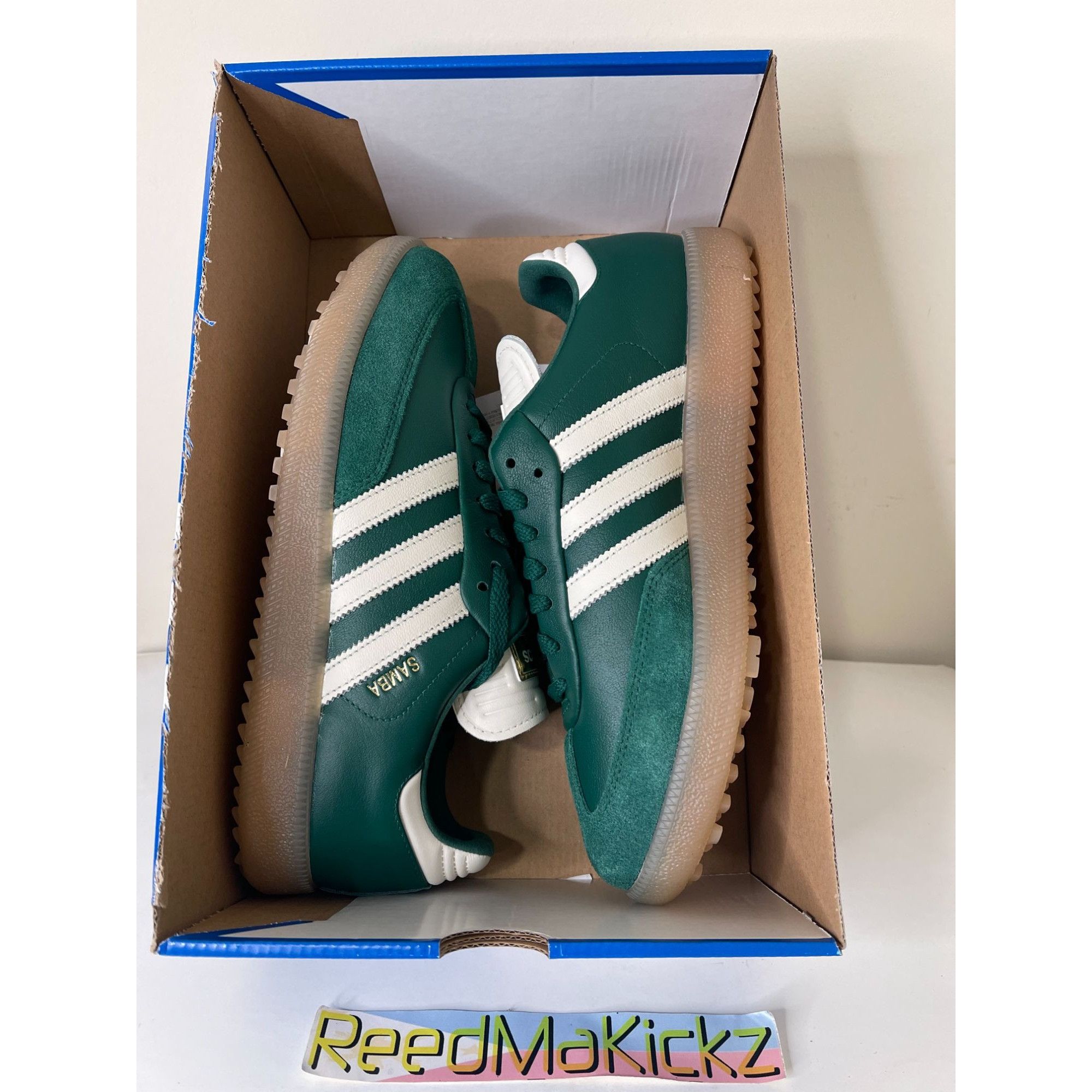 Adidas Adidas Samba Golf Shoes Spikeless Green Gum Mens 8us Size US 8 / EU 41 - 8 Thumbnail