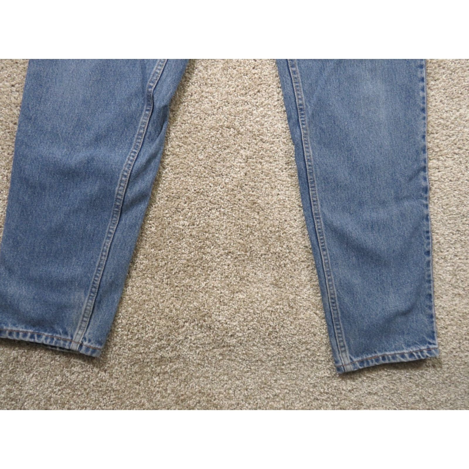 Levi's VINTAGE Levi's 550 Jeans Denim Blue 31x32 Regular Inseam 32 Slim Fit Women 550 Straight 2000 Levis Red Tab Relaxed ลีก 13 JR L Size 34" / US 12 / IT 48 - 2 Thumbnail