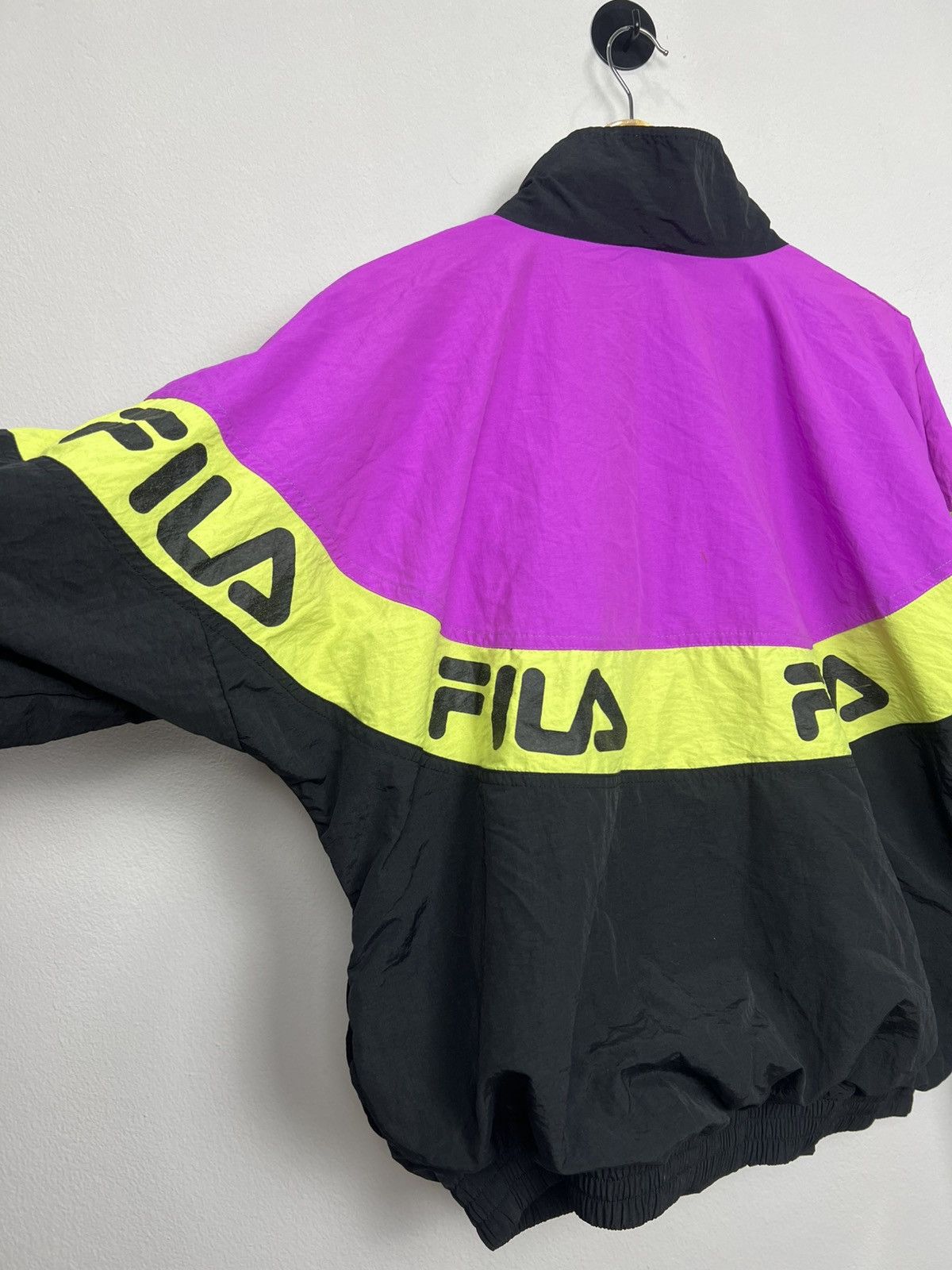 Fila Vintage 90s FILA Pro Beach Windbreaker - Made in USA Size US M / EU 48-50 / 2 - 8 Thumbnail