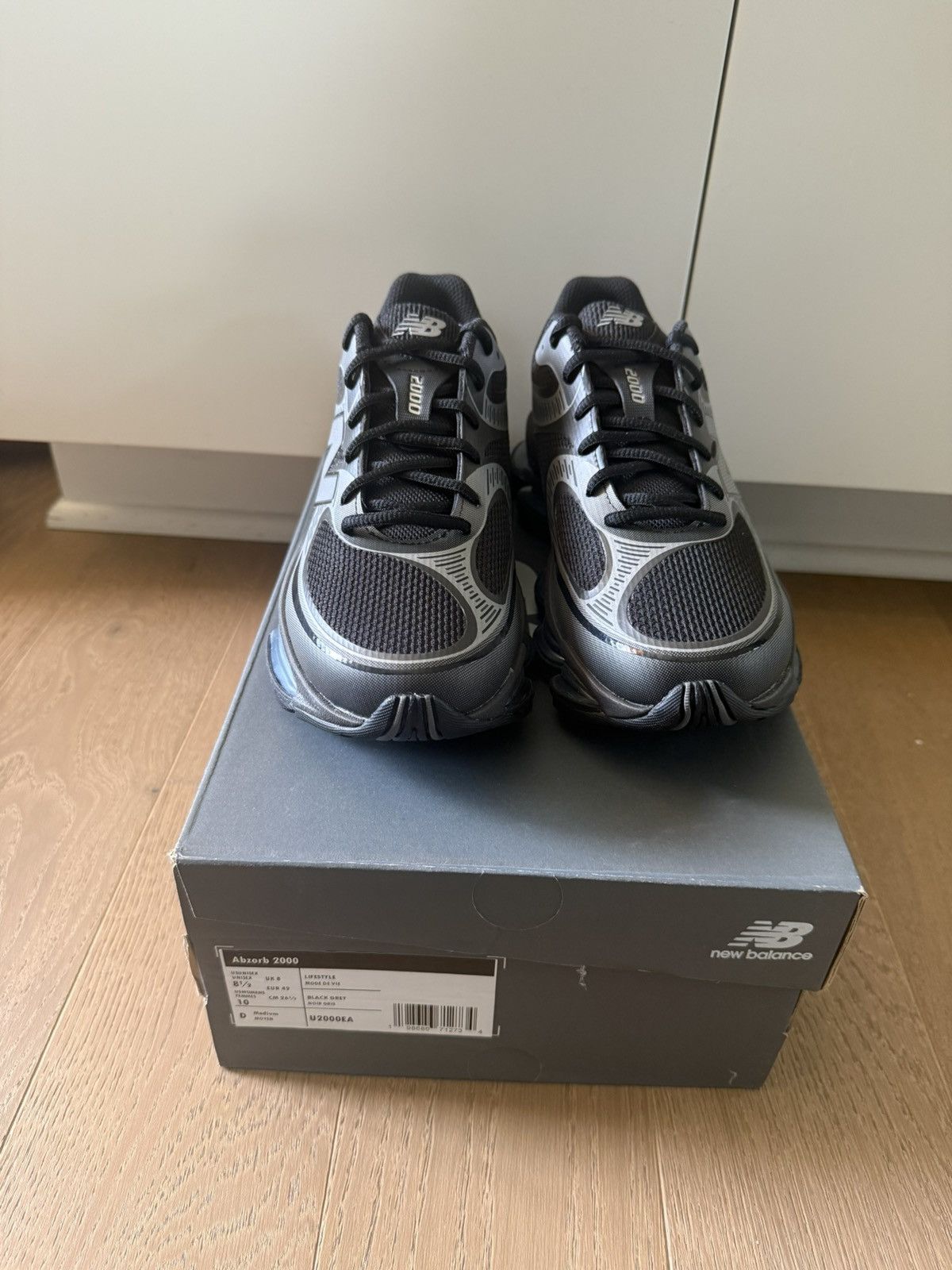 New Balance New Balance ABZORB 2000 Black Silver Ships Fast Size 8.5 Size US 8.5 / EU 41-42 - 2 Thumbnail