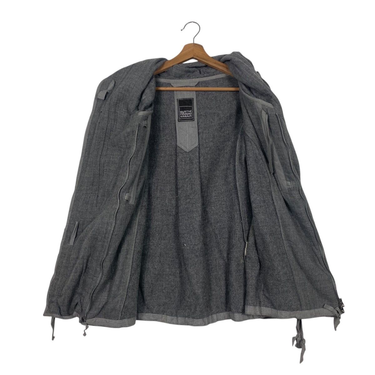 Marithe + Francois Girbaud Vintage 90s Marithe Francois Girbaud Wool Jacket Hoodie Size US S / EU 44-46 / 1 - 12 Thumbnail