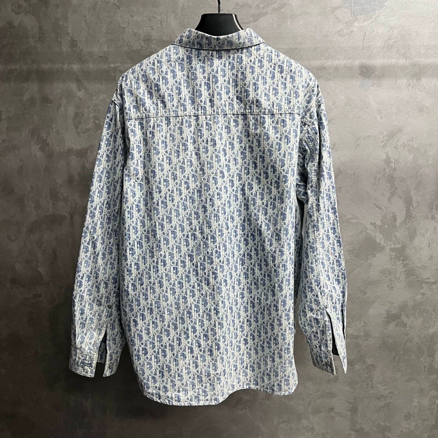 Dior dior blue floral long sleeve shirt size 44 Size US S / EU 44-46 / 1 - 5 Thumbnail
