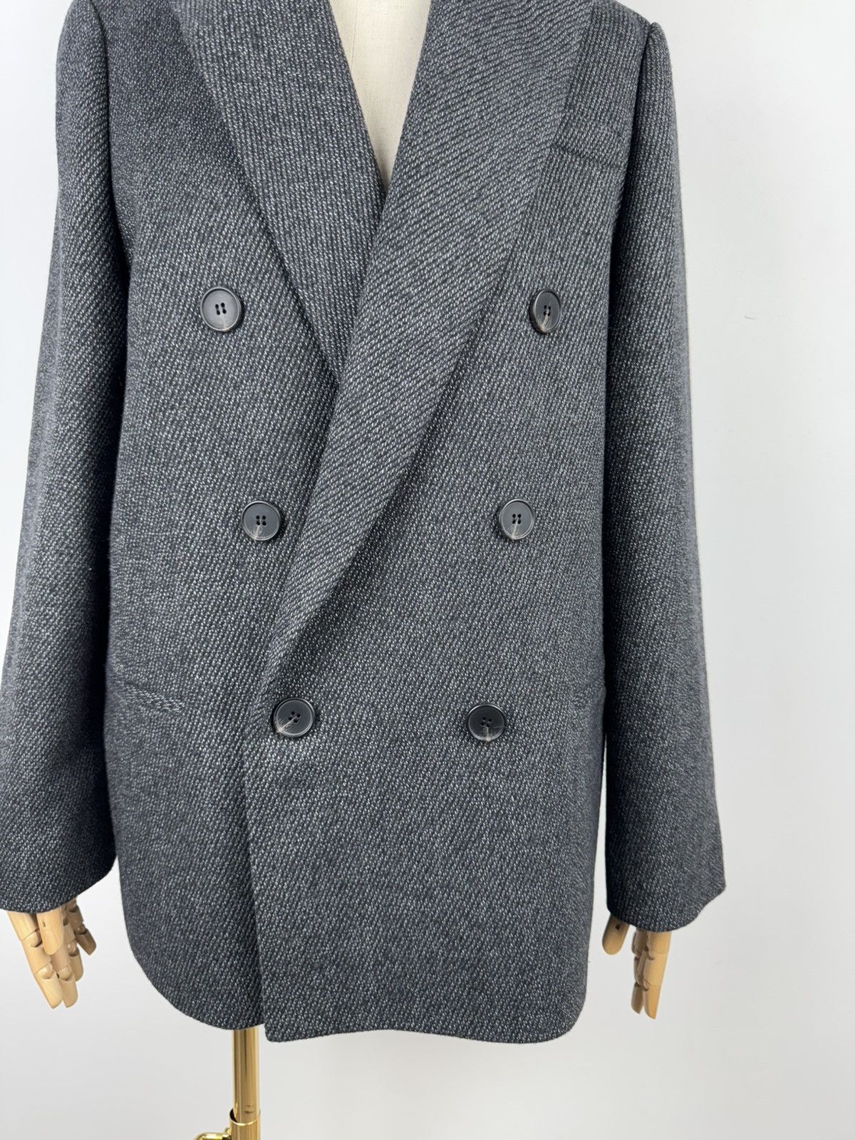 Allsaints Women’s Allsaints Rowen Ilia Blazer Double-Breasted Coat Size L / US 10 / IT 46 - 3 Thumbnail