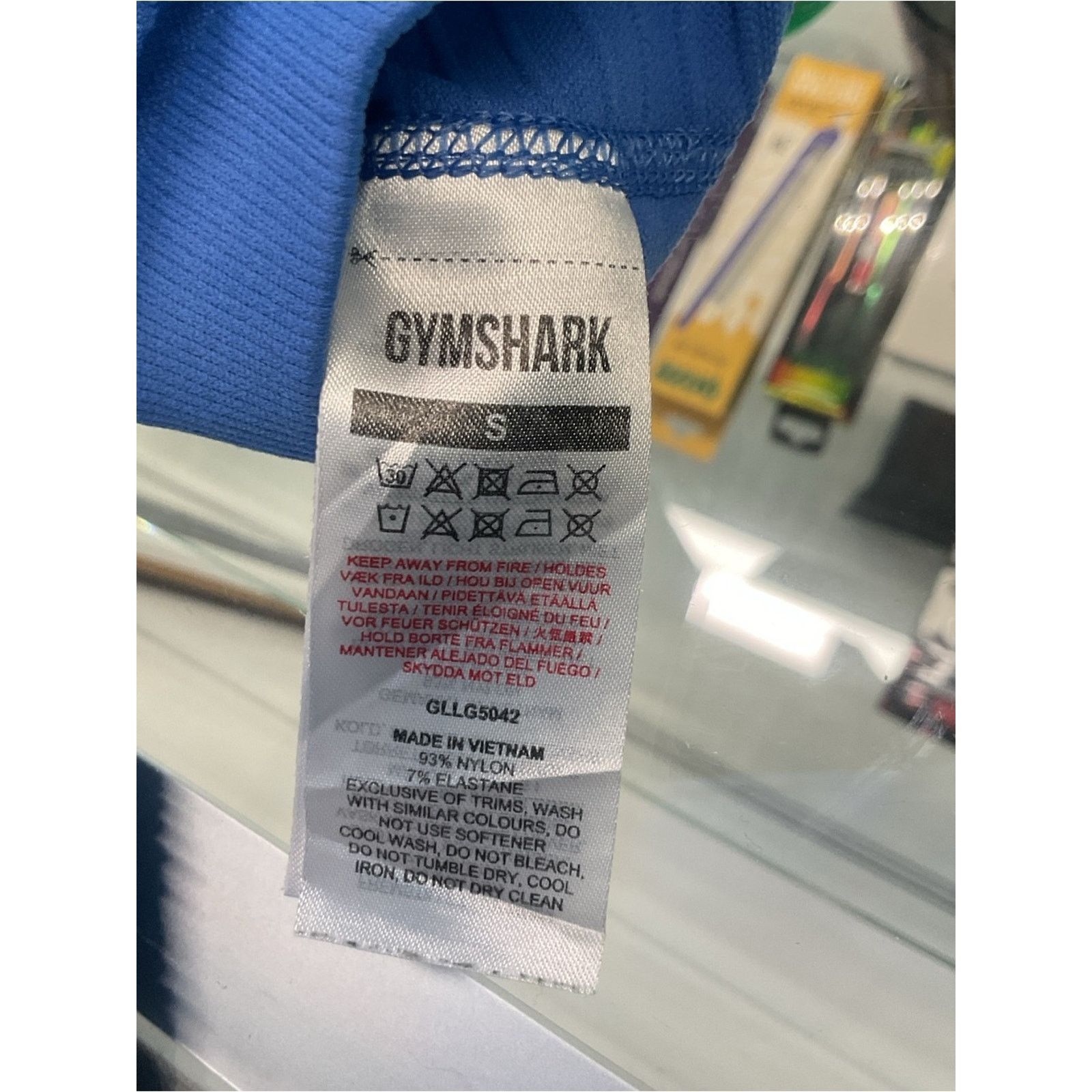 Gymshark Gymshark Blue Seamless Performance Leggings Size 24" / US 00 / IT 34 - 4 Thumbnail