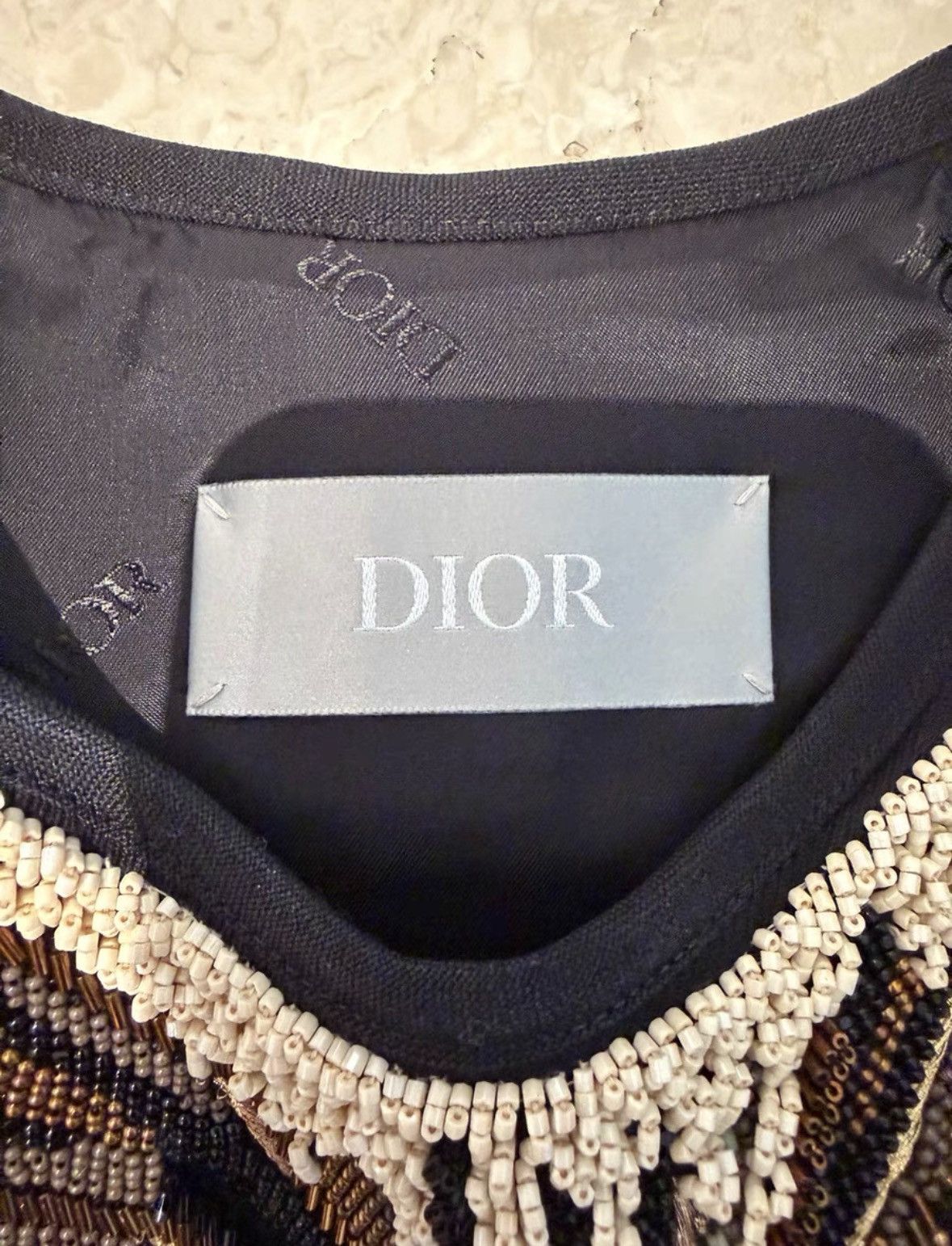 Dior Dior Haute Couture Men AW19 Reymond Petibon Embroidered Vest Size US M / EU 48-50 / 2 - 6 Thumbnail