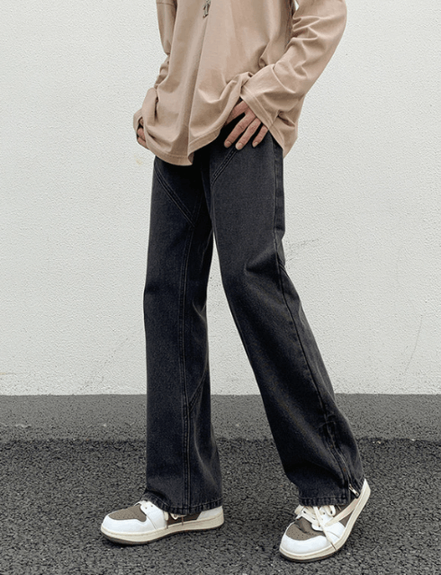 Japanese Brand × Jean Vintage American style zipper loose wide-leg bootcut jeans Size US 32 / EU 48 - 2 Thumbnail