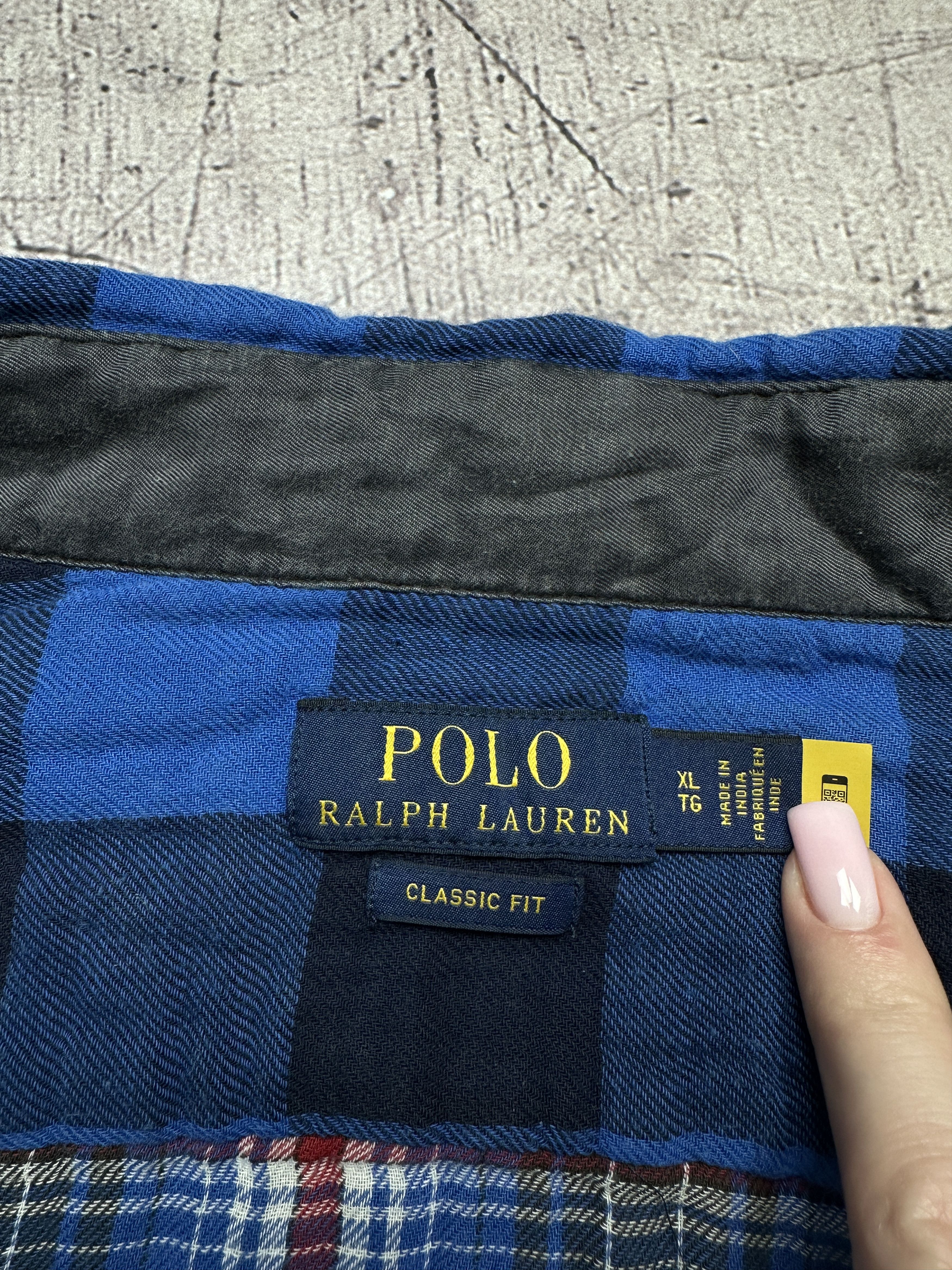 Flannel Polo Ralph Lauren Mens Flannel Plaid Shirt Size US XL / EU 56 / 4 - 4 Thumbnail