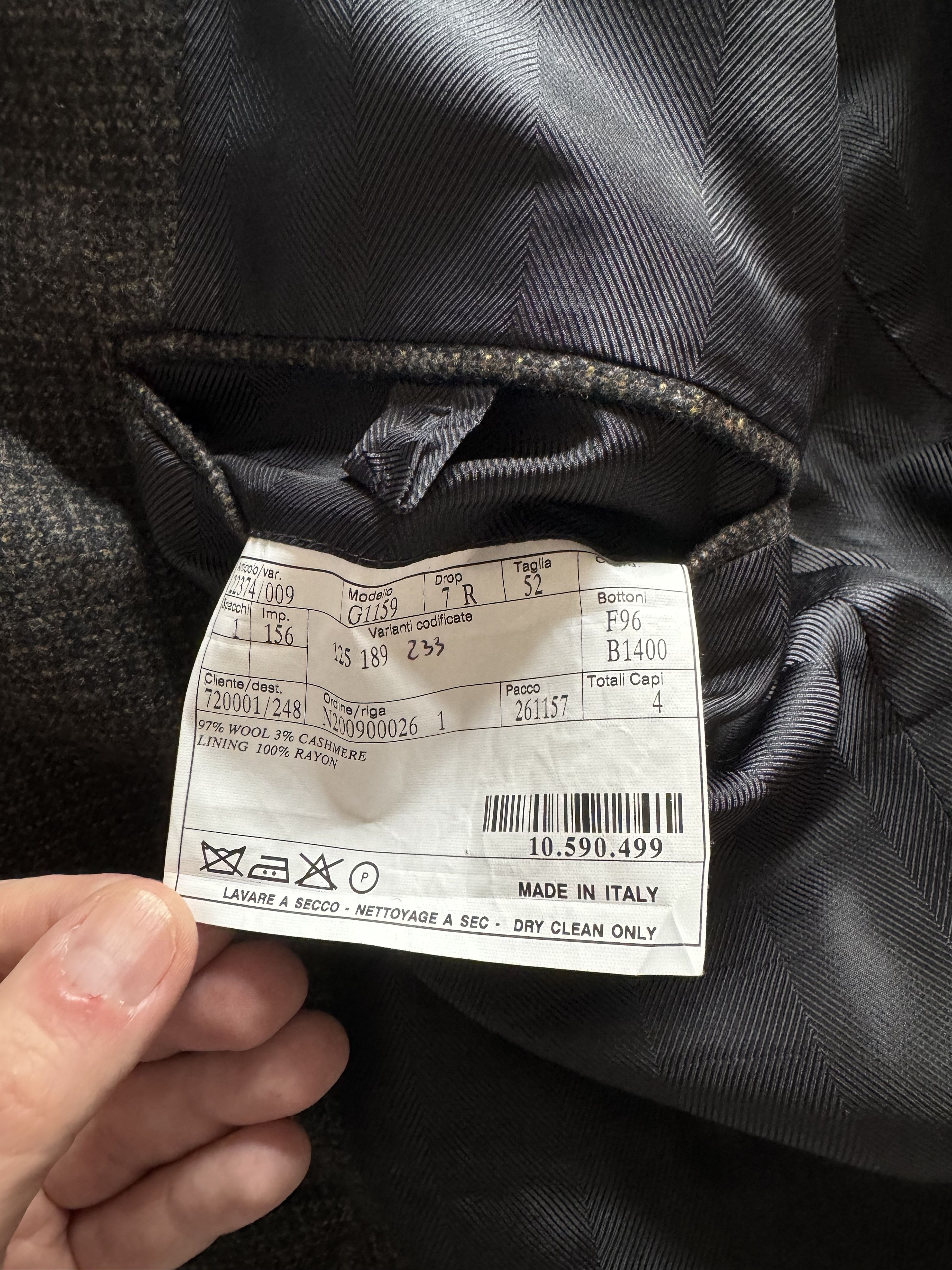 Belvest Belvest Coat Size 52R - 6 Thumbnail