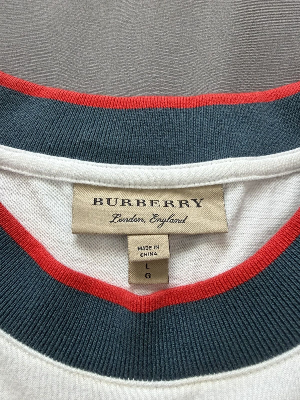 Burberry Burberry T-shirt Size US L / EU 52-54 / 3 - 4 Thumbnail