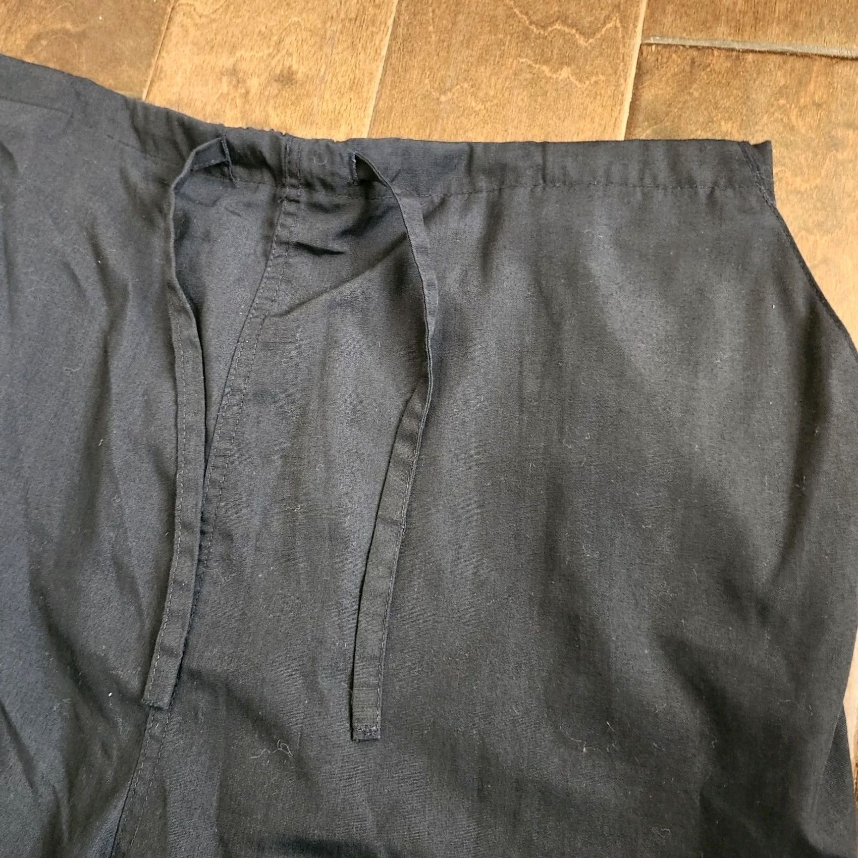 Vintage Natural Uniforms Navy Blue Medical Scrub Work Pants L Unisex Cotton Blend Solid Comfort Size US 33 - 7 Thumbnail