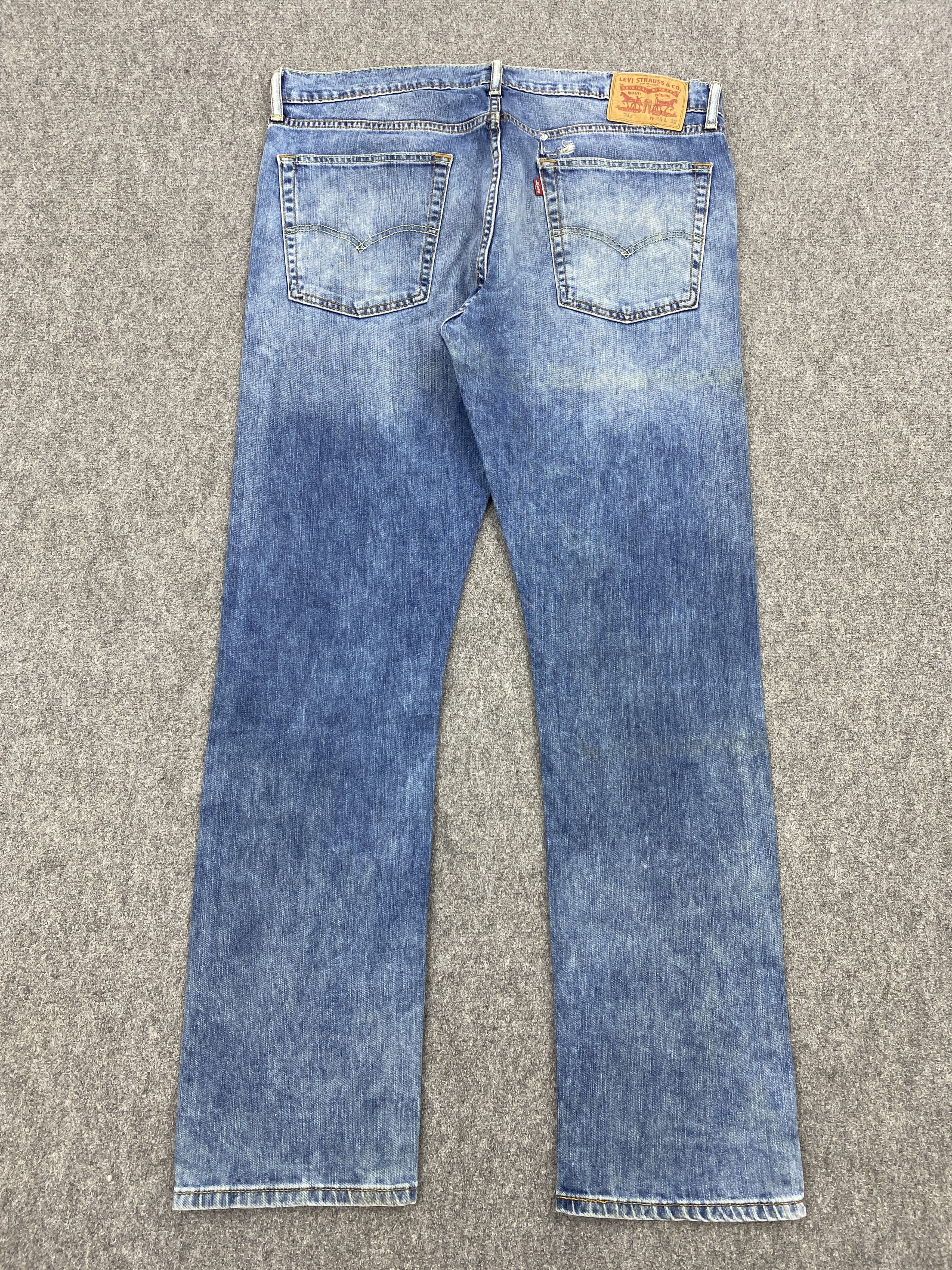Levi's × Vintage Vintage Levis 513 Stone Washed Jeans Size US 36 / EU 52 - 3 Thumbnail